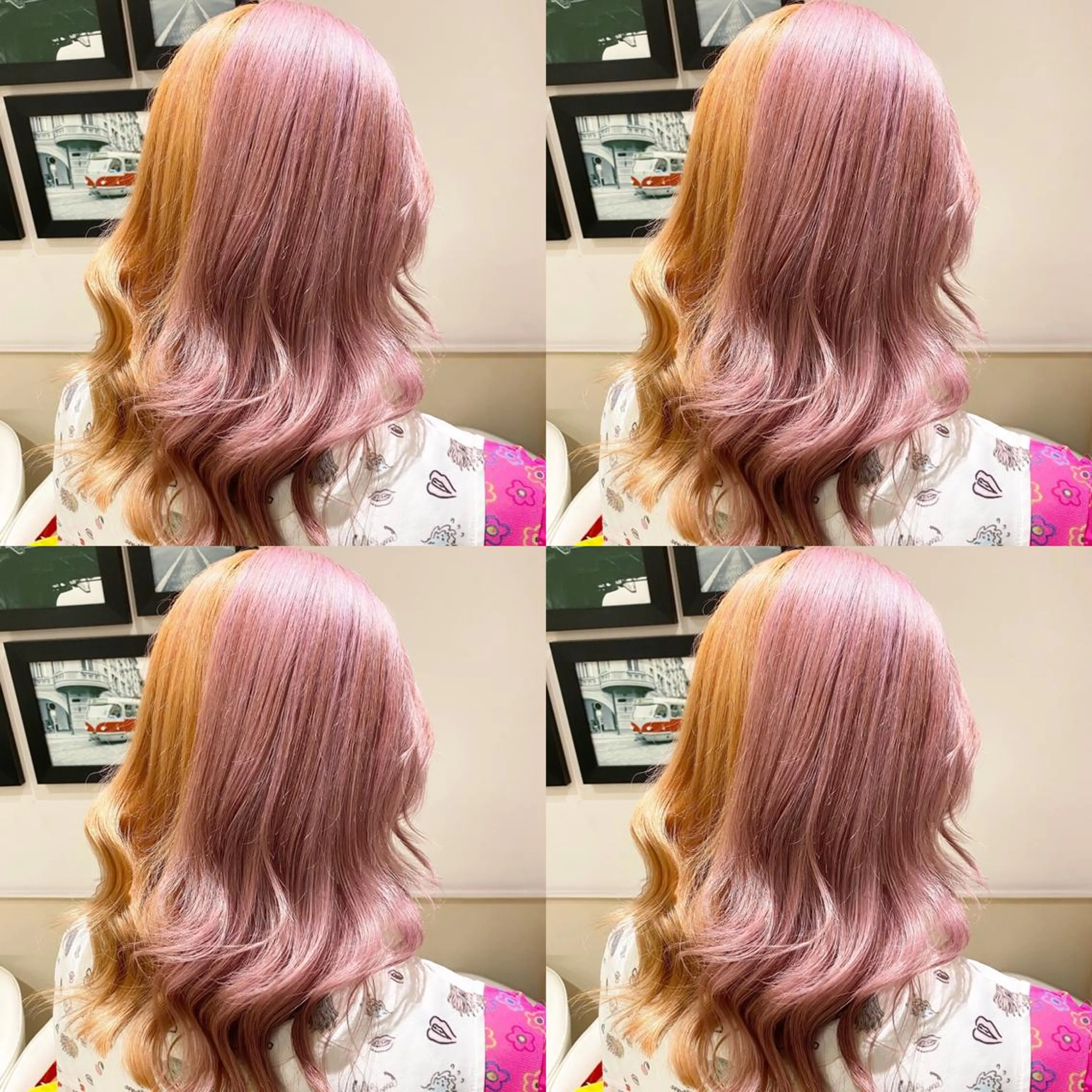 ロング カラー カット ヘアカラー トリートメント 当日予約可能です！ 宜しくお願いします！のヘアスタイル