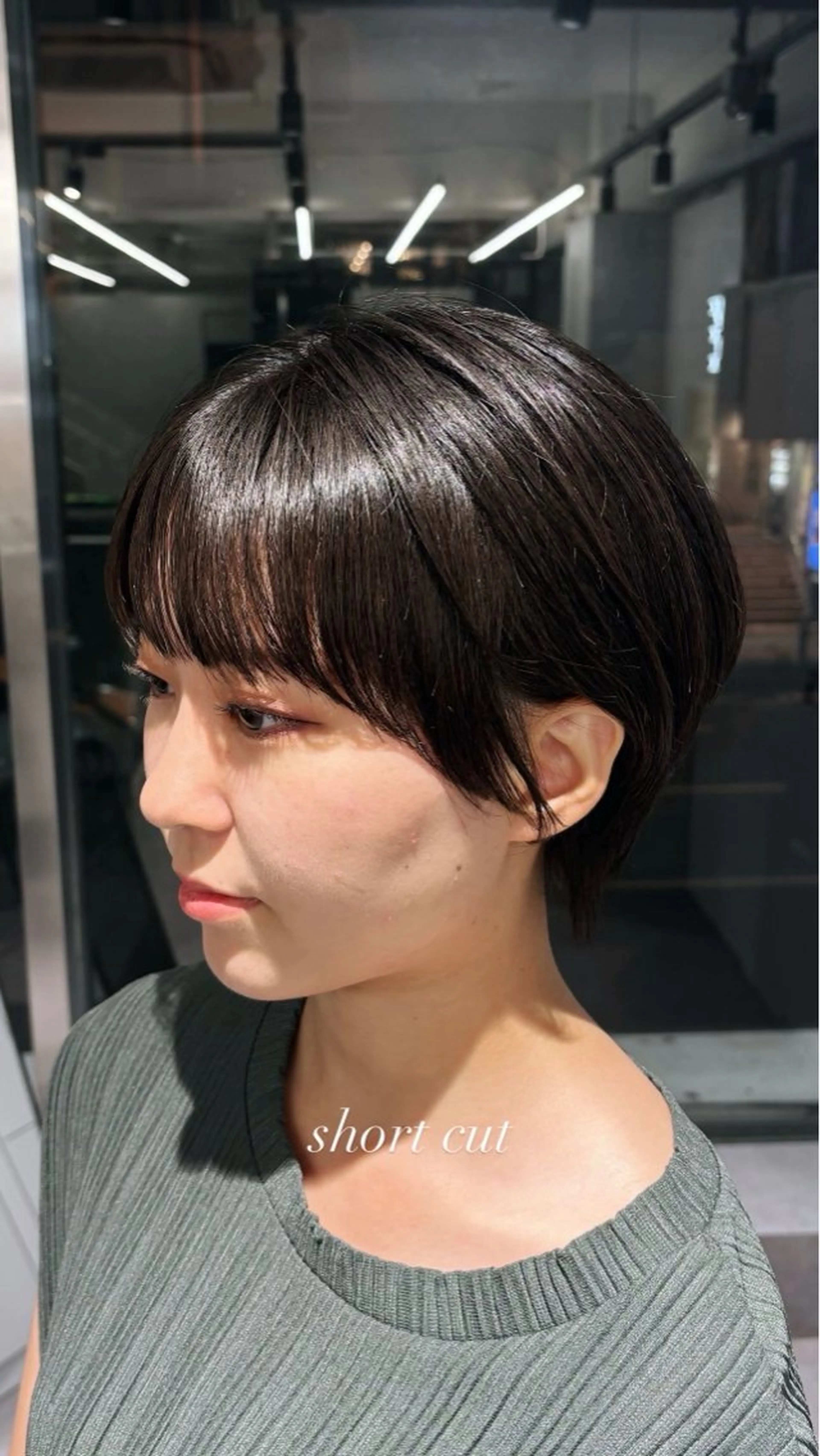 【顔学診断】似合わせ小顔カット【ショートボブ限定】の写真