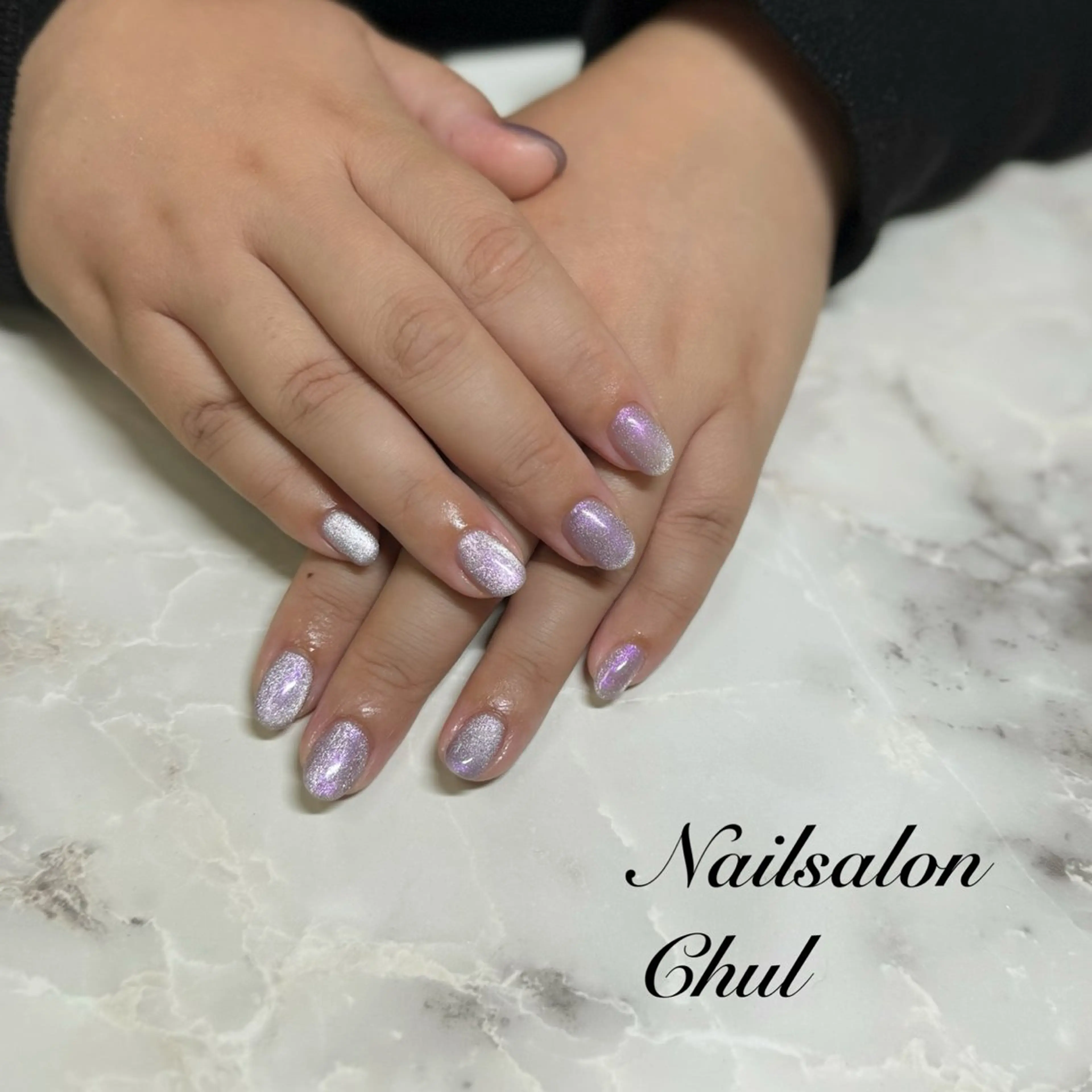 ネイル マグネットネイル ハンドネイル ネイルサロン チュルのネイルデザイン