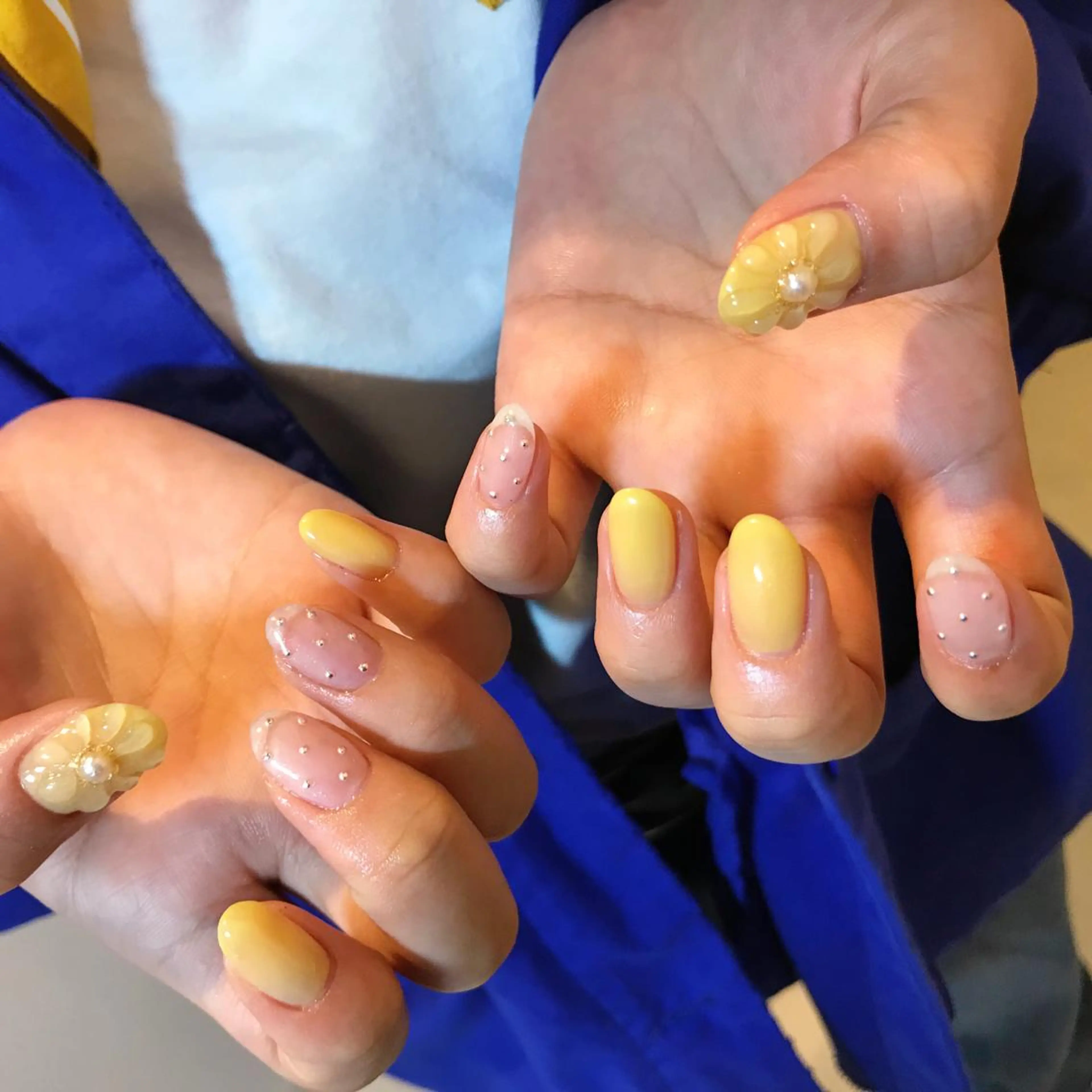 ネイル アートネイル シンプルネイル nail salon　Natural Cure所属・平井 彩香のネイルデザイン