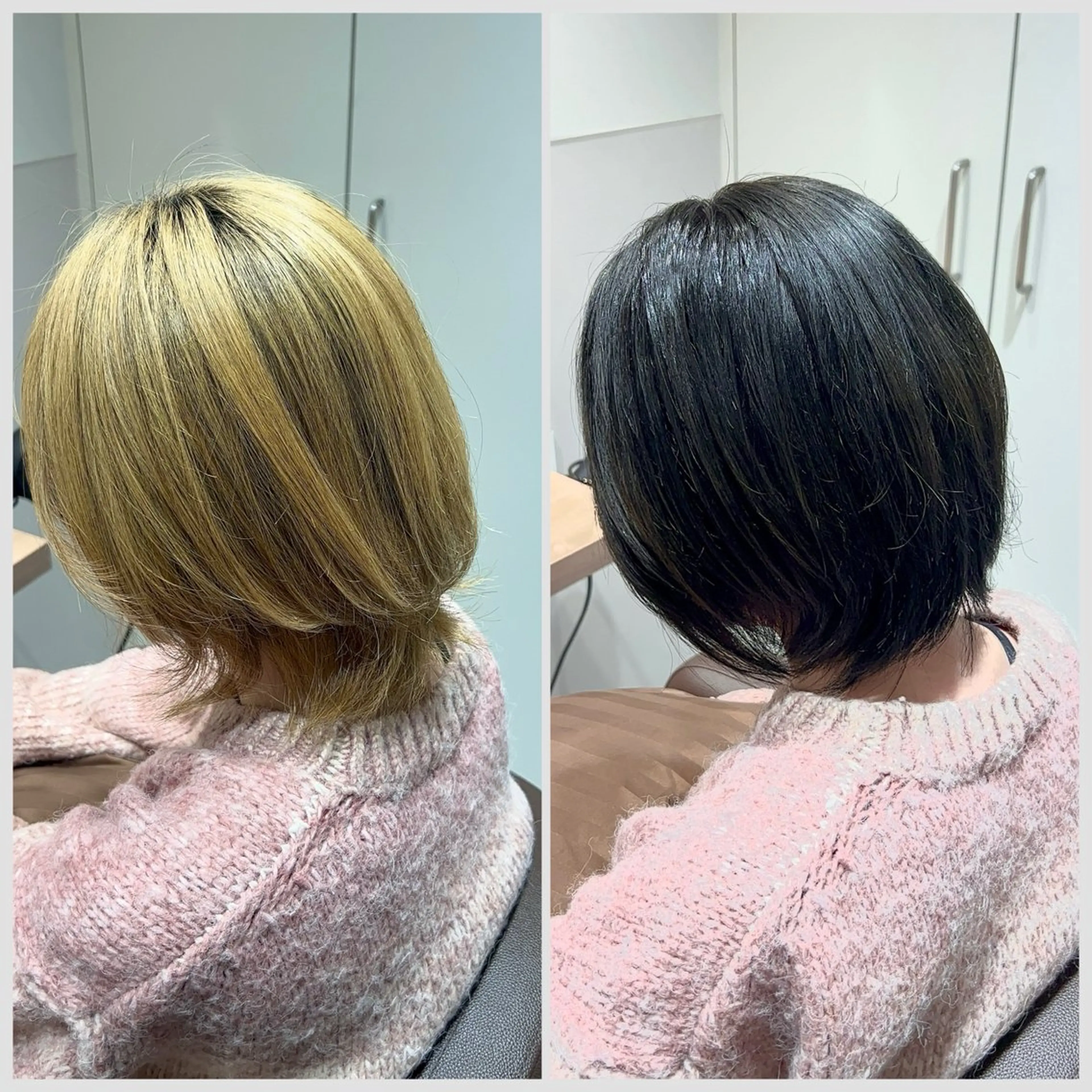 ショート カラー ヘアカラー トリートメント SALOWIN 神戸三宮店所属・【三宮/ブリーチ なしカラー】高田祐也のヘアスタイル