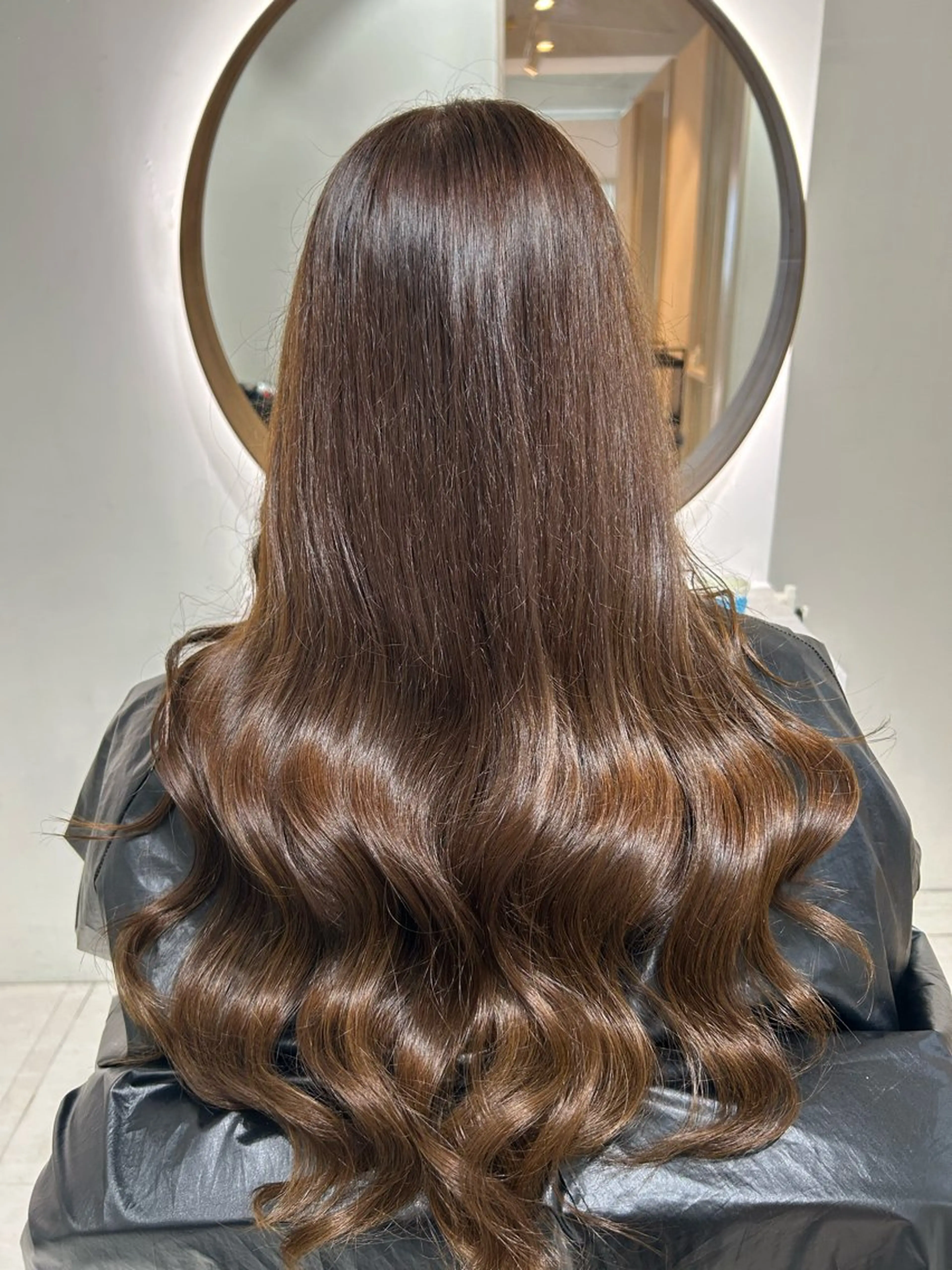 セミロング ヘアカラー トリートメント ︎︎︎︎☁schon カリン ︎︎☁のヘアスタイル