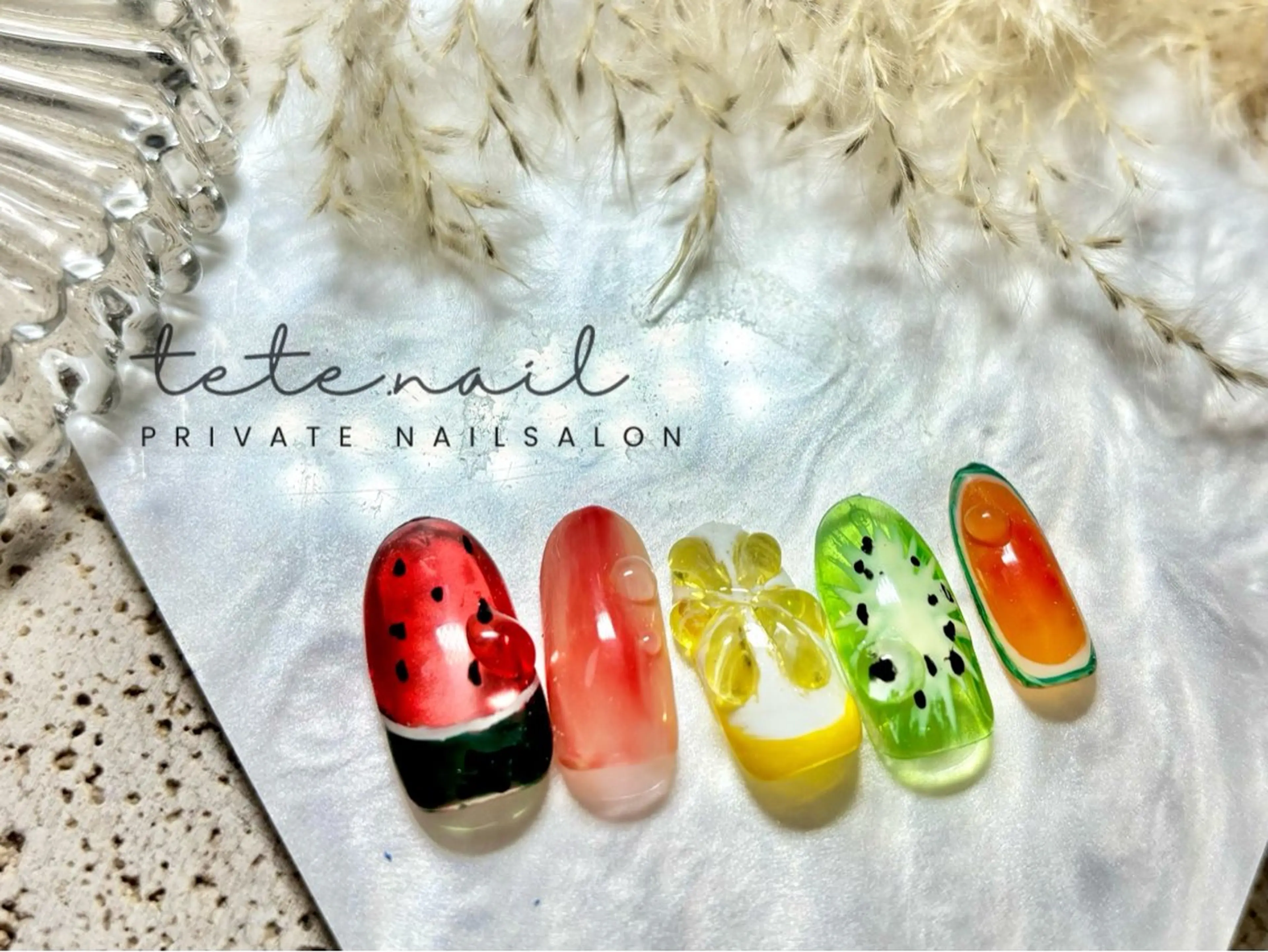ネイル ハンドネイル tete. nailのネイルデザイン