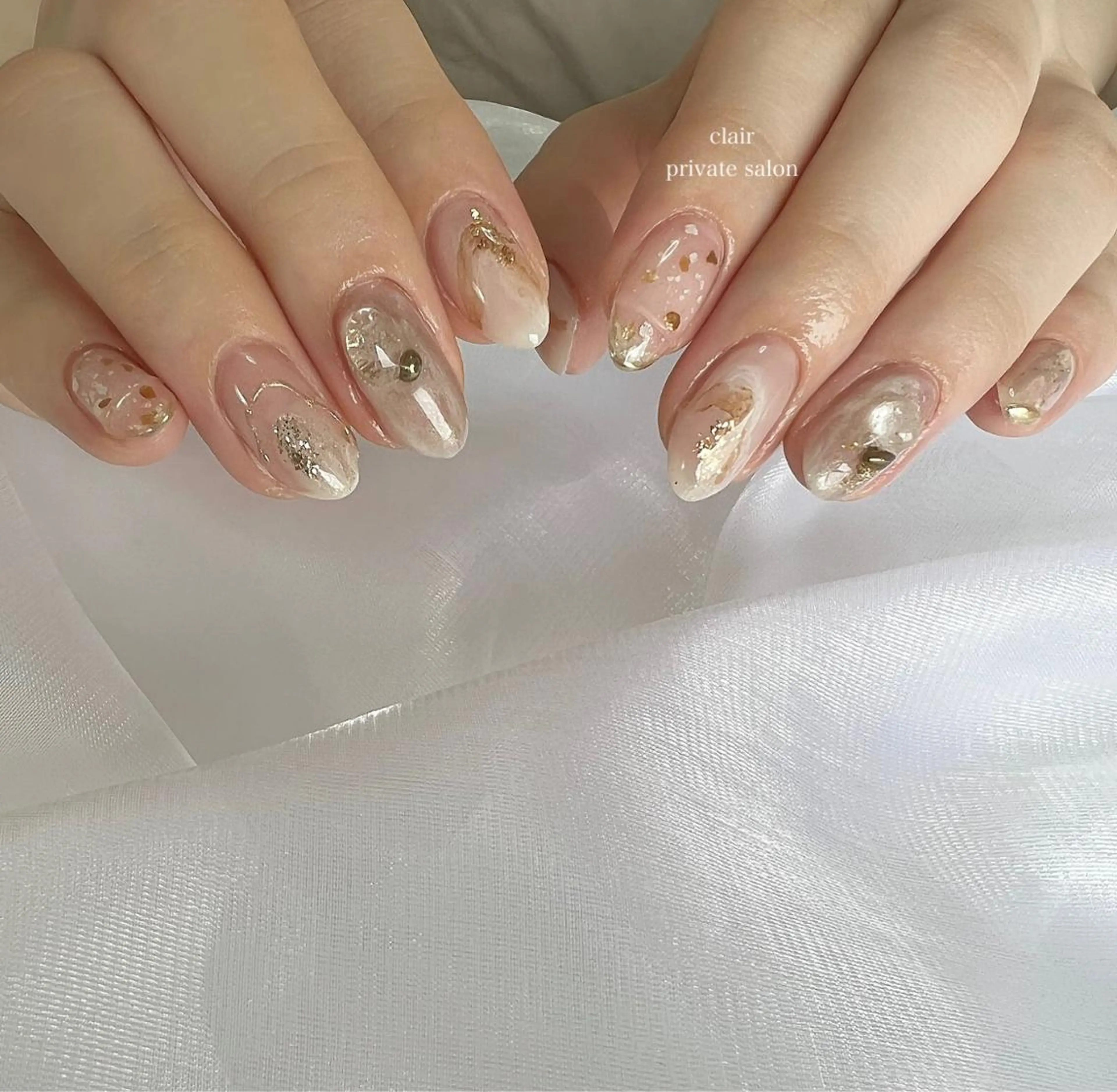 ネイル ハンドネイル ハンドケア nail salon una.のネイルデザイン
