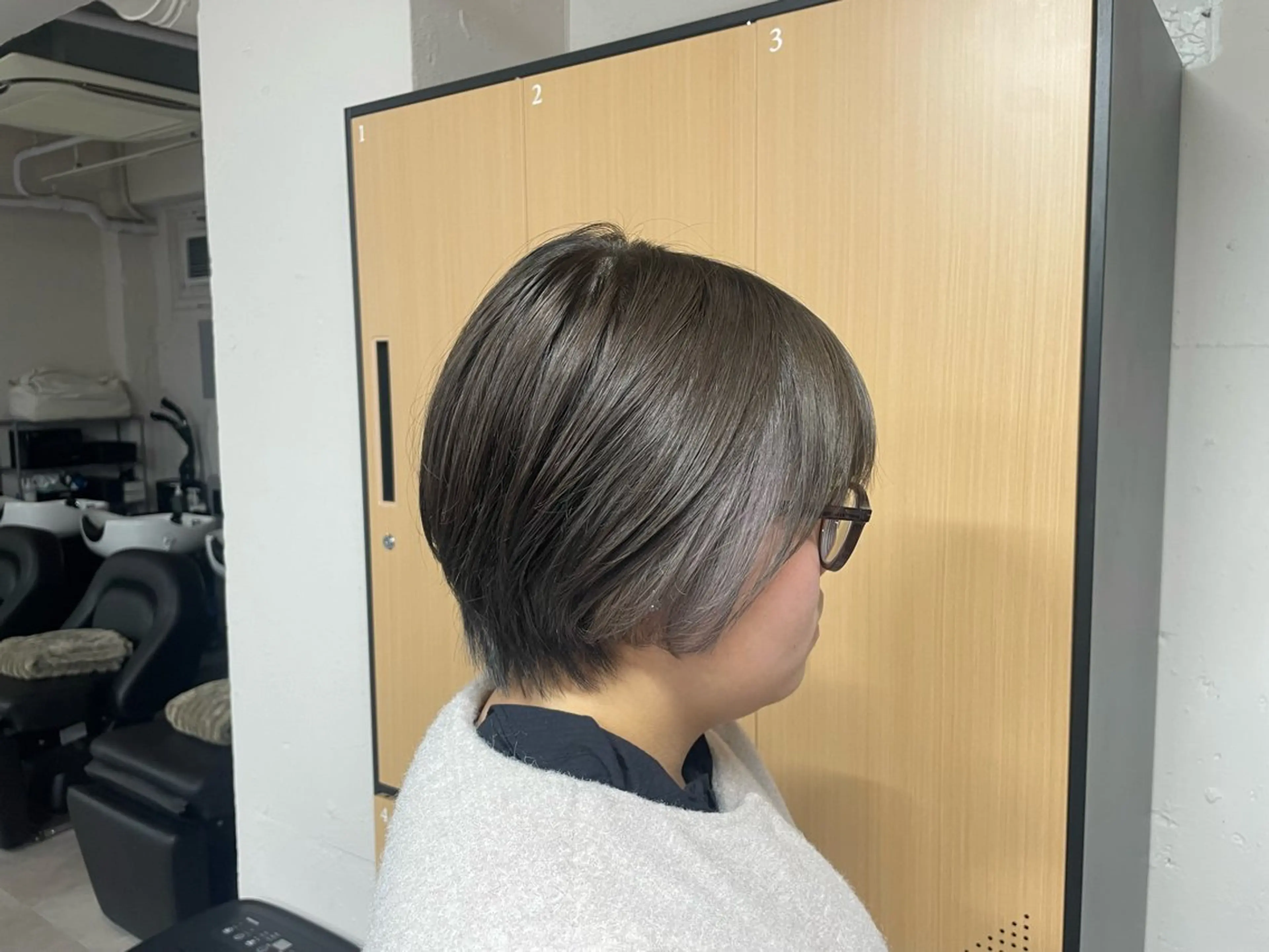 ショート カット ヘアカラー tokute 中野真咲🐺のヘアスタイル