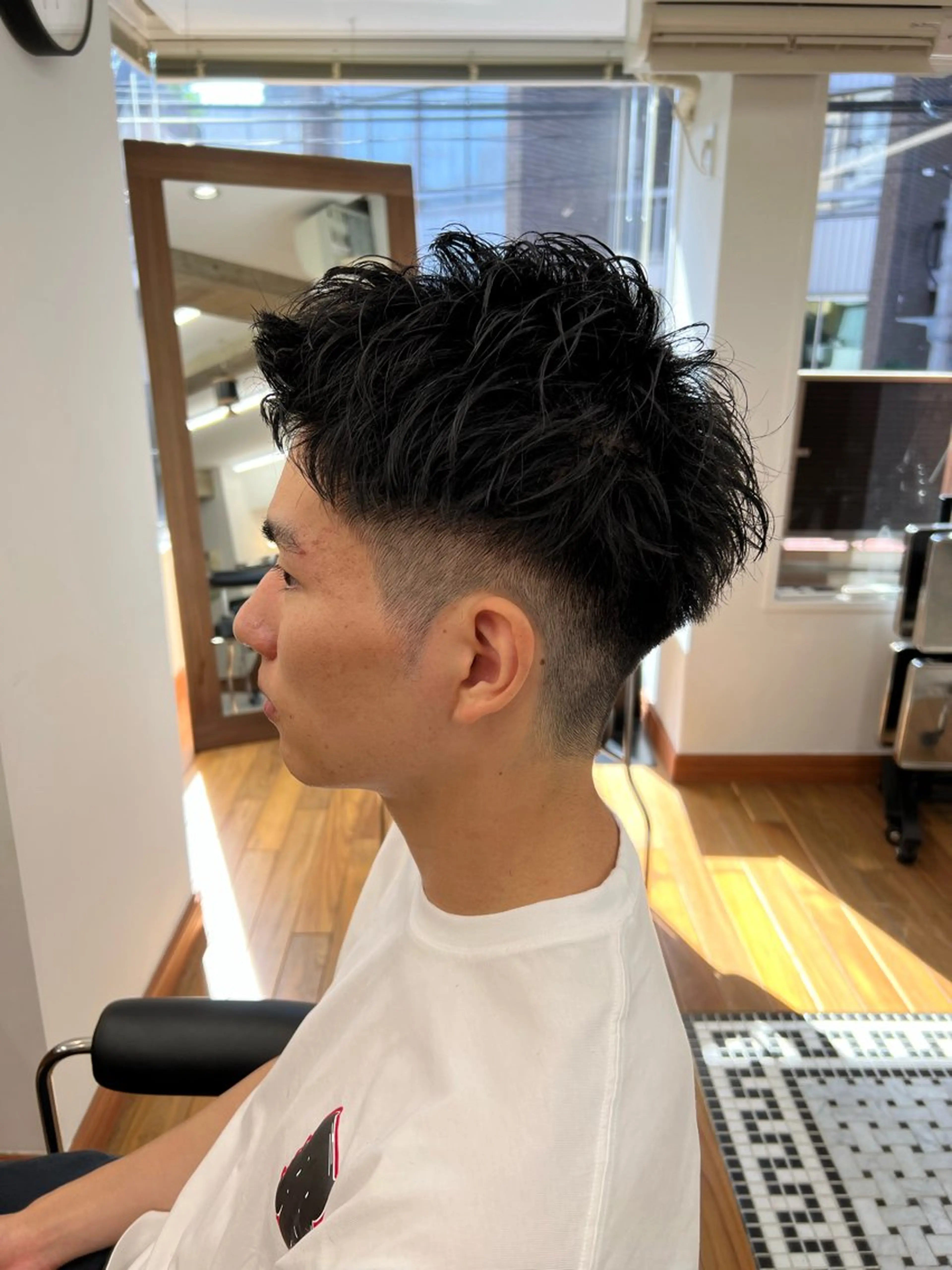 ショート メンズ カット メンズサロン✂️ スキンフェード伊藤陸のヘアスタイル