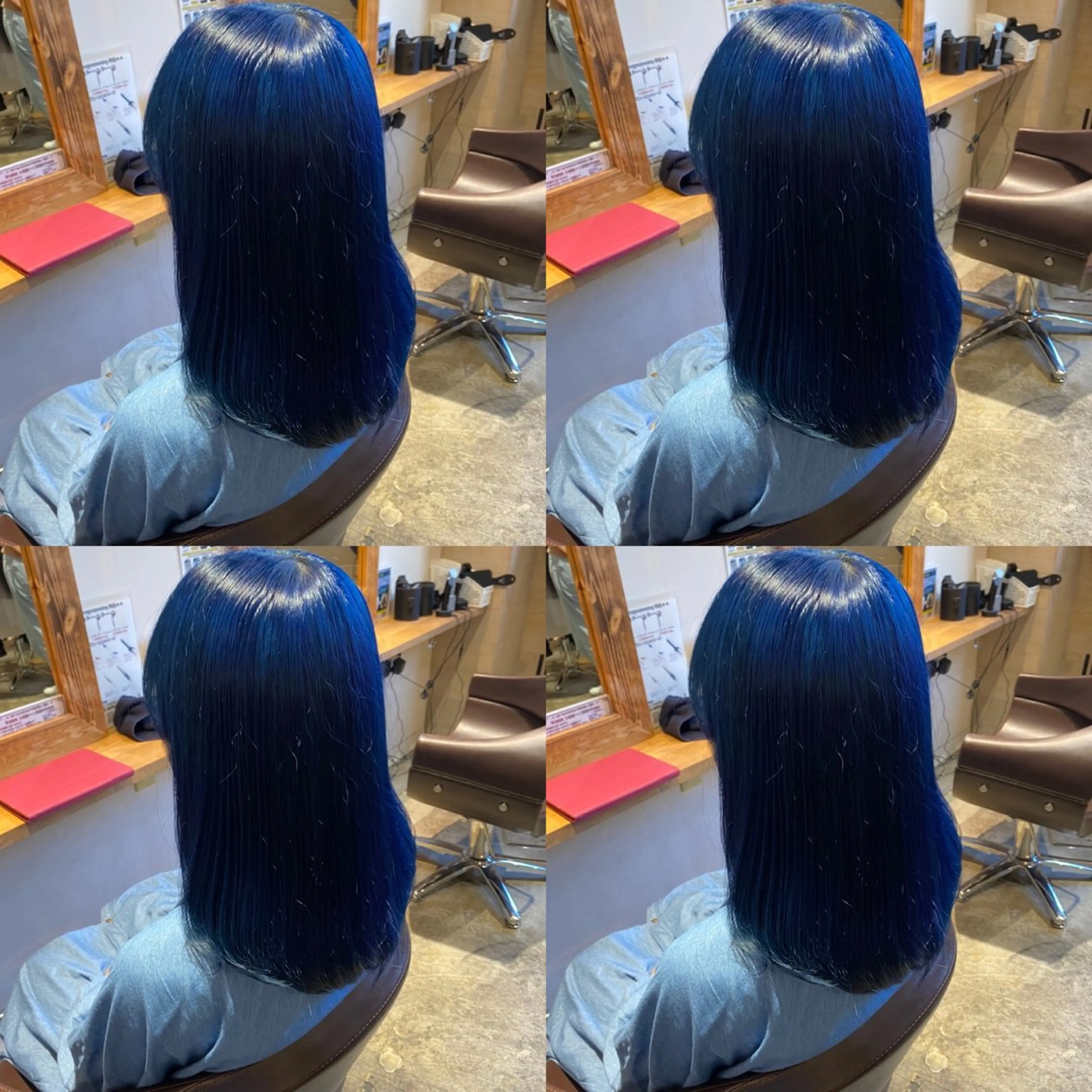 セミロング カラー ヘアアレンジ 💎韓国レイヤー× 髪質改善 ゆうま💎のヘアスタイル