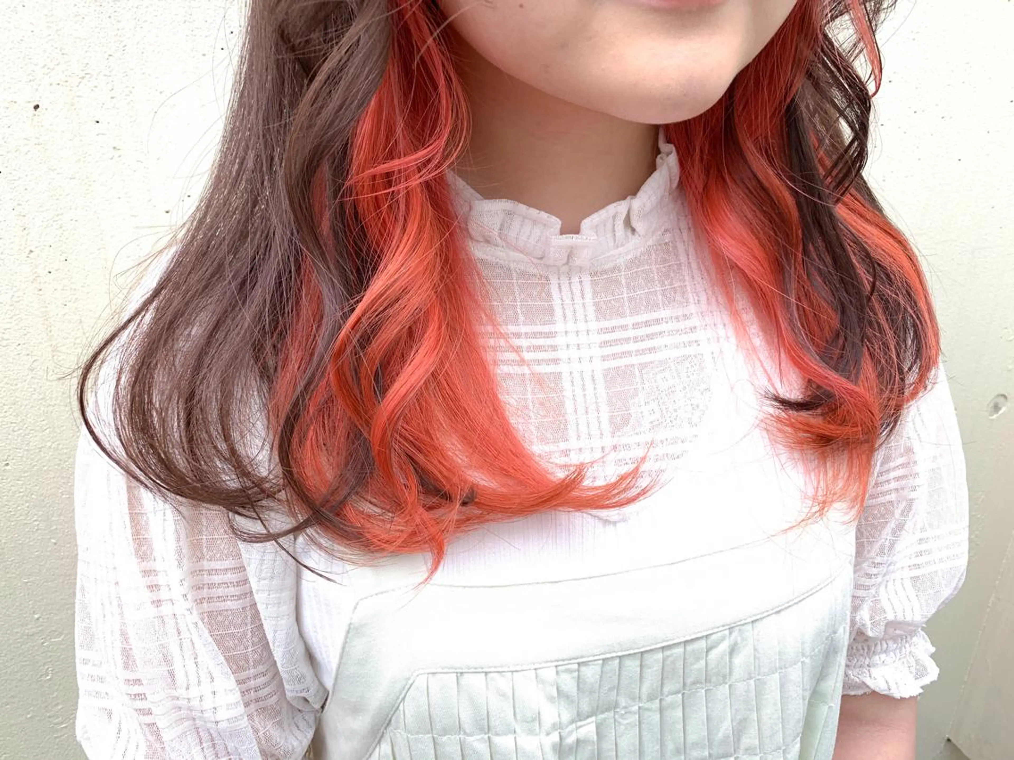 ロング カラー カット ヘアカラー トリートメント 🍀ケアブリーチ カラー🍀坂井のヘアスタイル