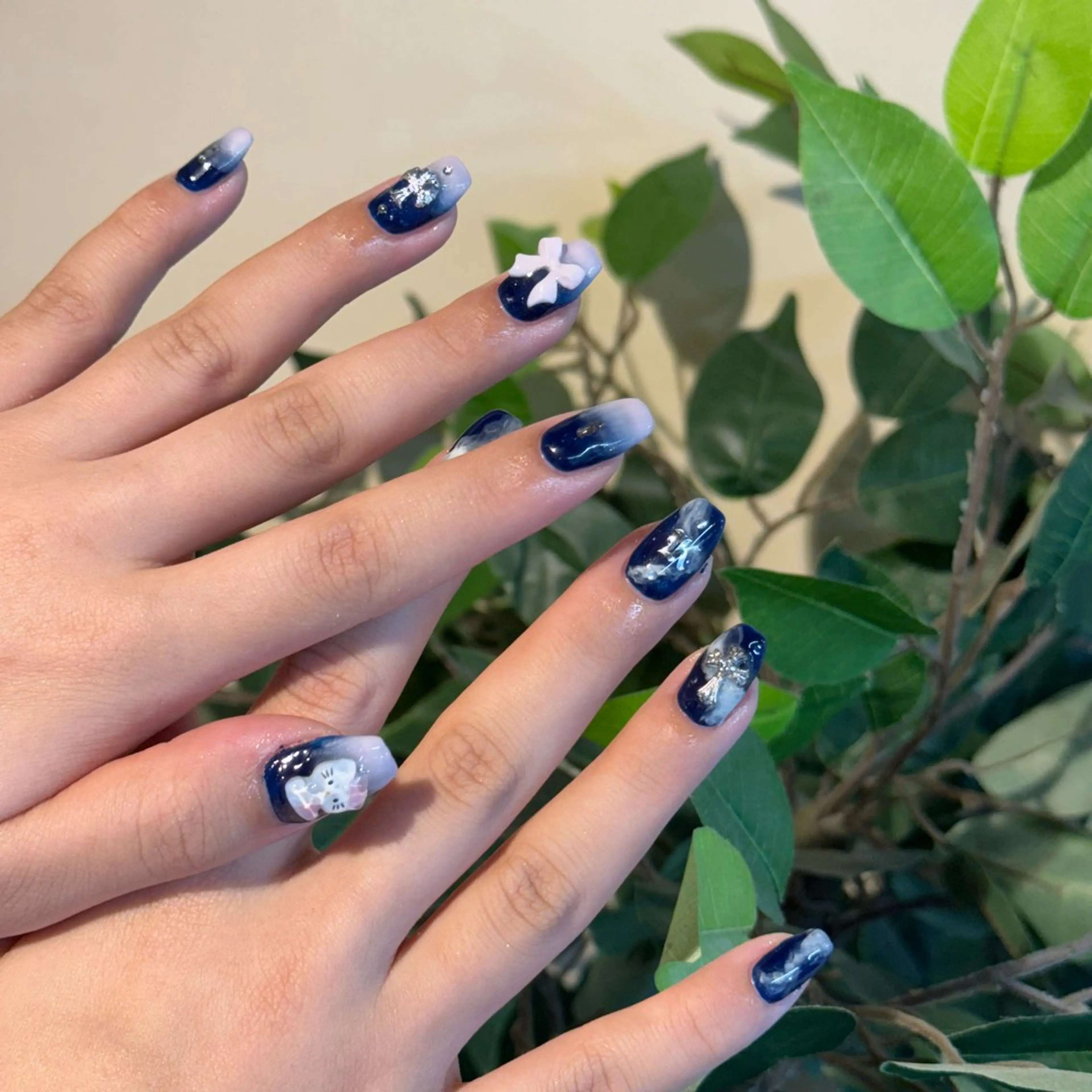 ネイル ハンドネイル 🌿BLITZ 🦋笠原雪音🦋のネイルデザイン