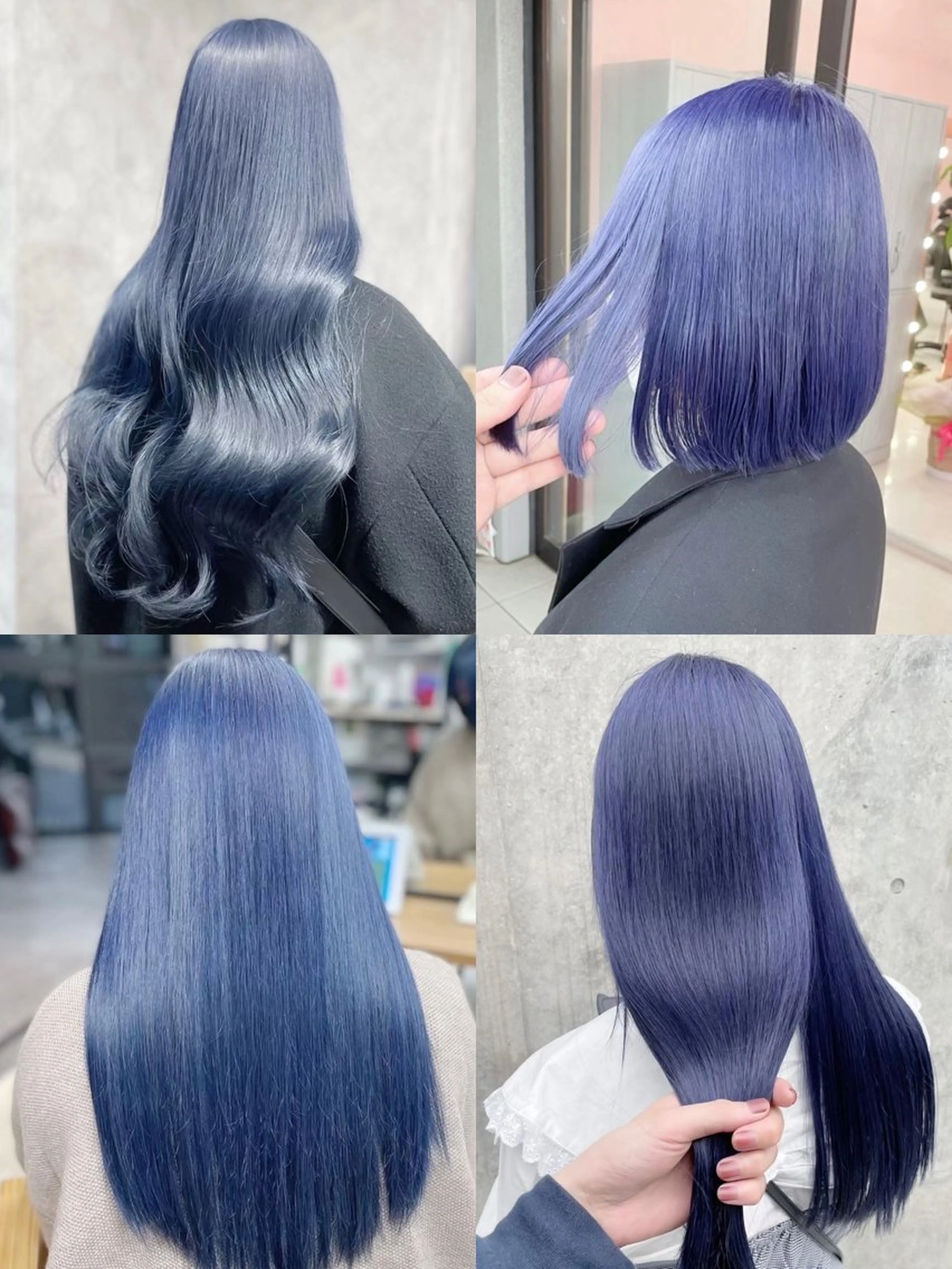 ロング カラー ヘアカラー トリートメント 深野 ちさとのヘアスタイル