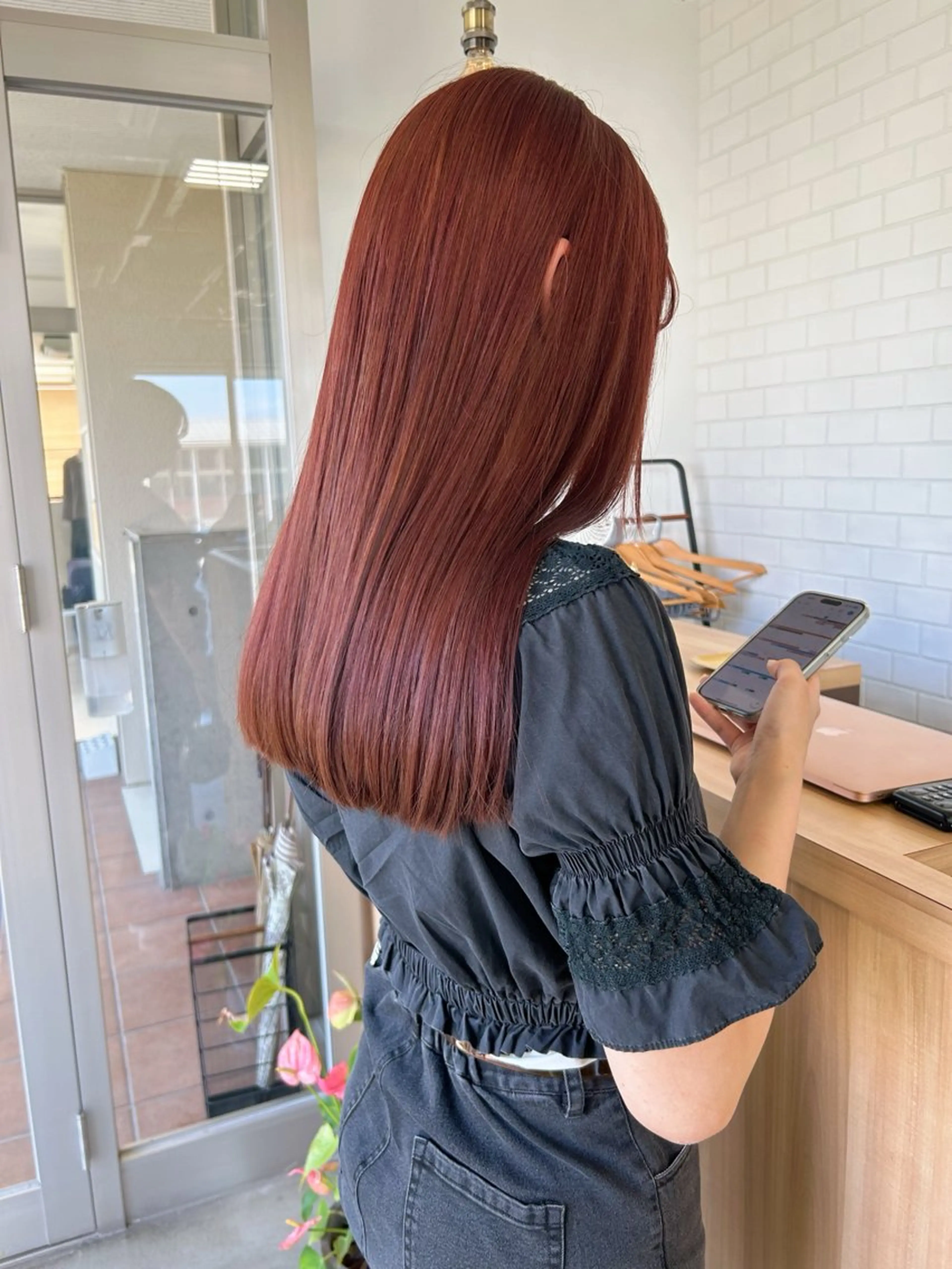 カラー ヘアカラー トリートメント 津田 七美希のヘアスタイル
