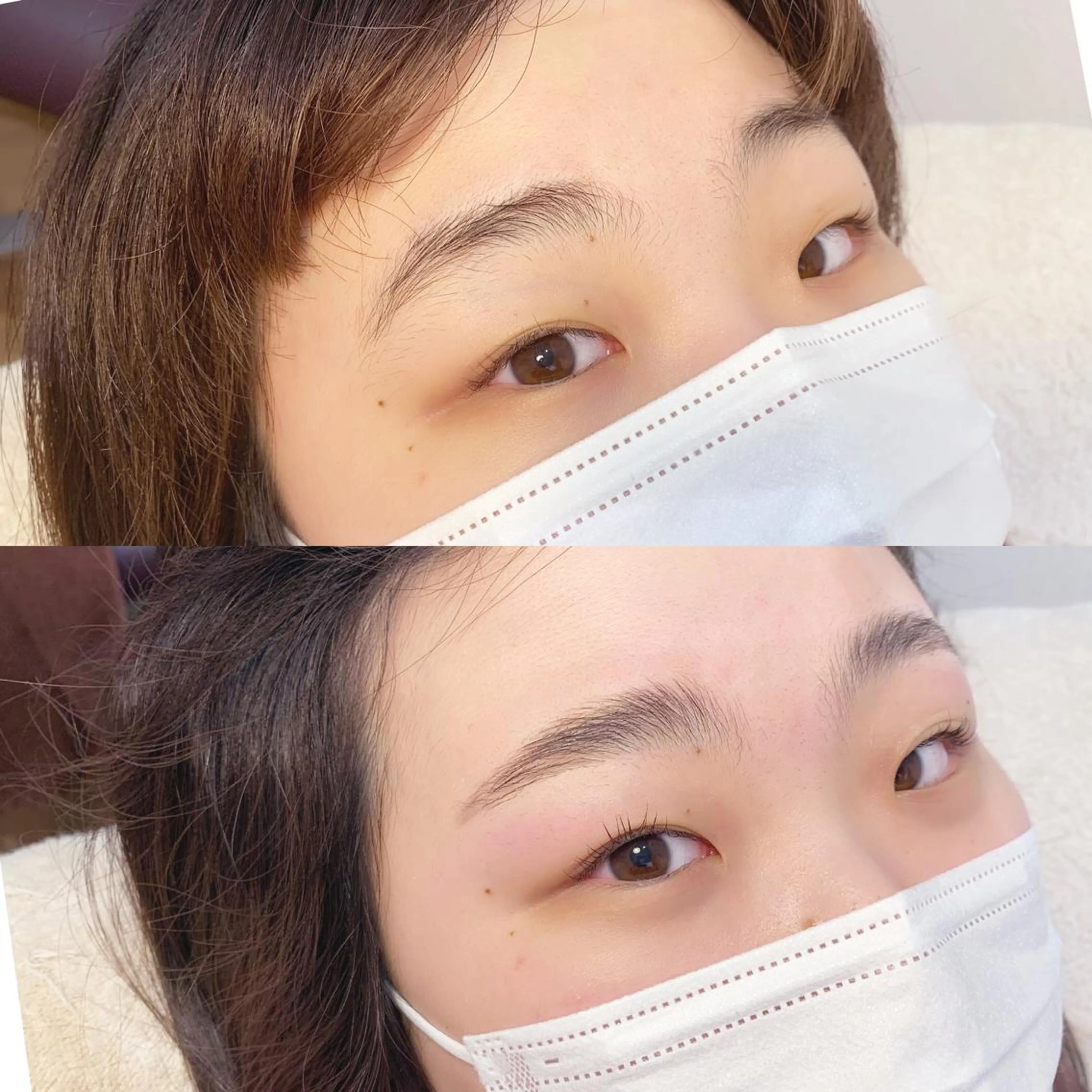 マツエク・マツパ アイブロウ ハリウッドブロウリフト 眉毛ワックス脱毛 パリジェンヌラッシュリフト プロカラーカレン 藤井寺所属・プロカラーカレン 藤井寺店のマツエク・マツパデザイン