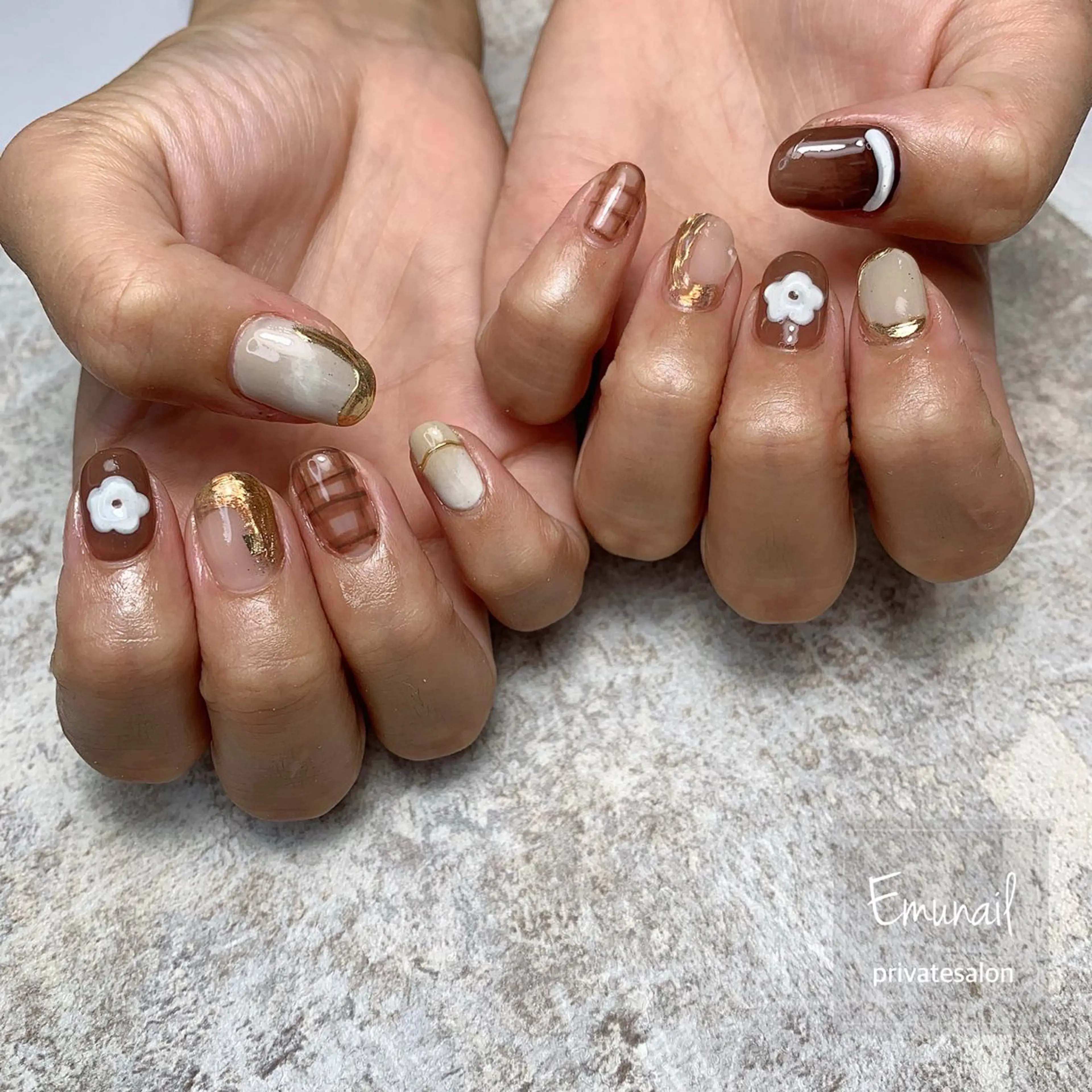 ネイル ハンドネイル Emu Nailのネイルデザイン
