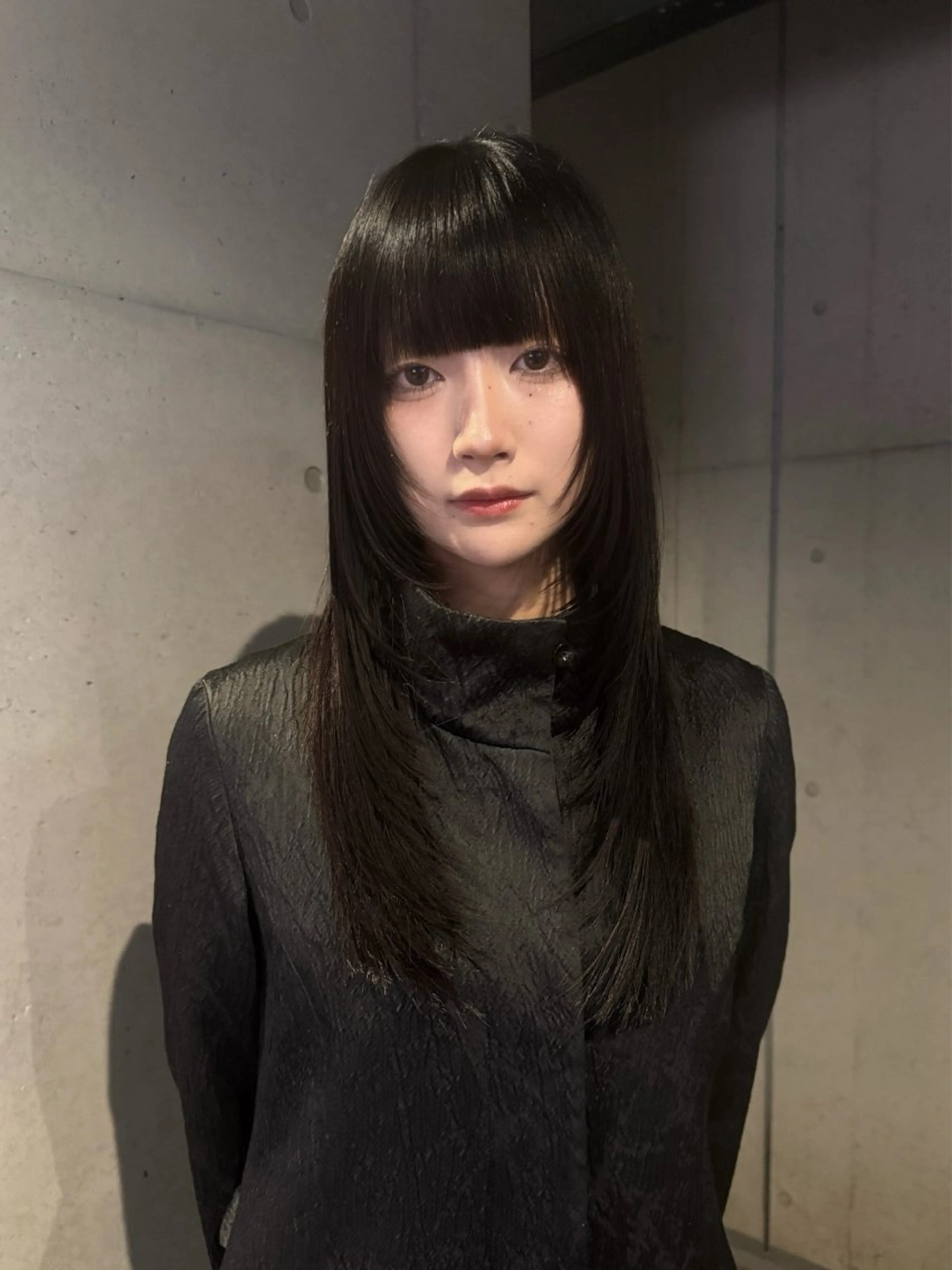 ロング カラー カット ヘアカラー トリートメント ハイトーン/レイヤー だいちのヘアスタイル
