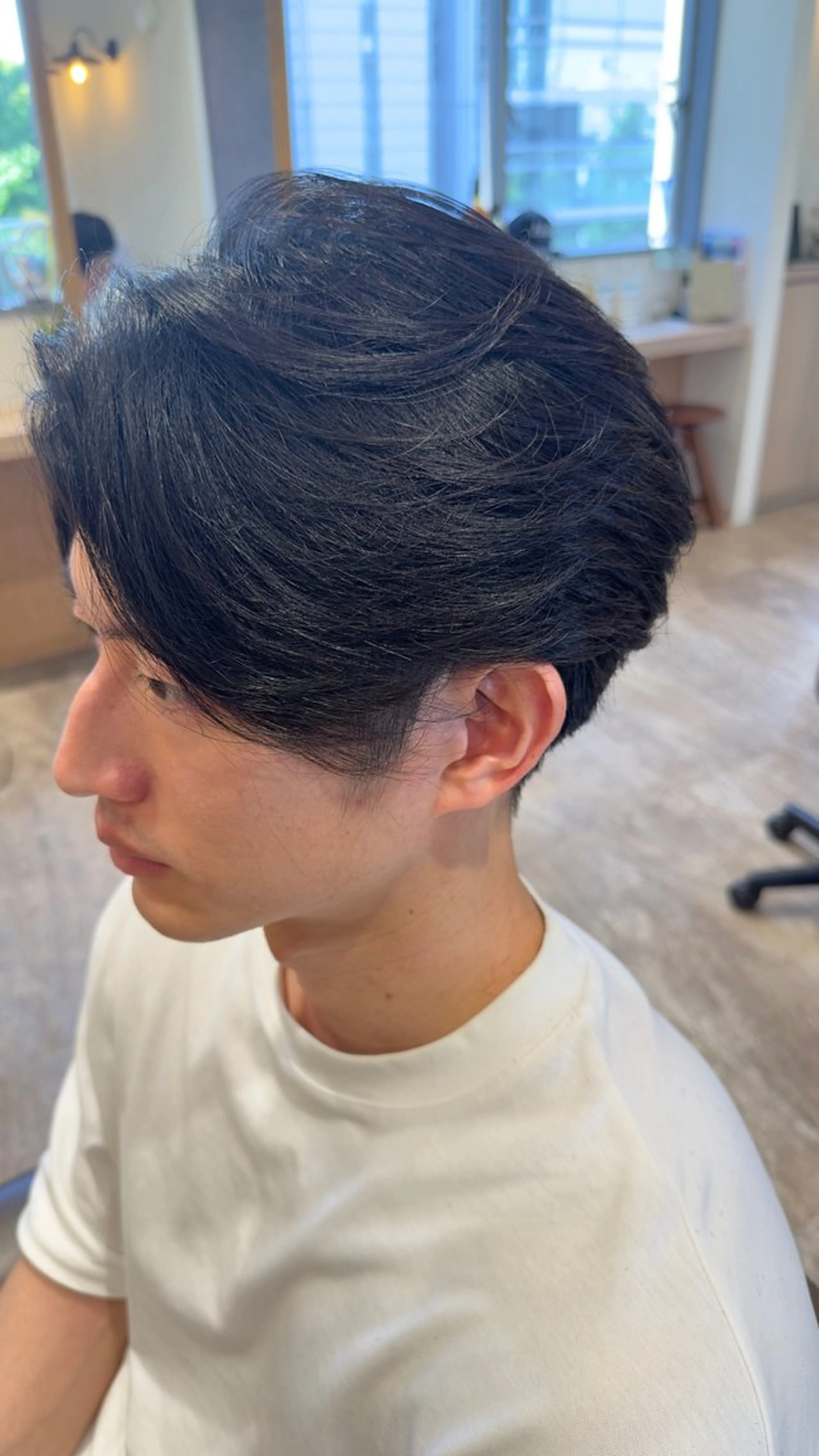 ショート パーマ メンズ 【メンズパーマ】比嘉 啓人のヘアスタイル