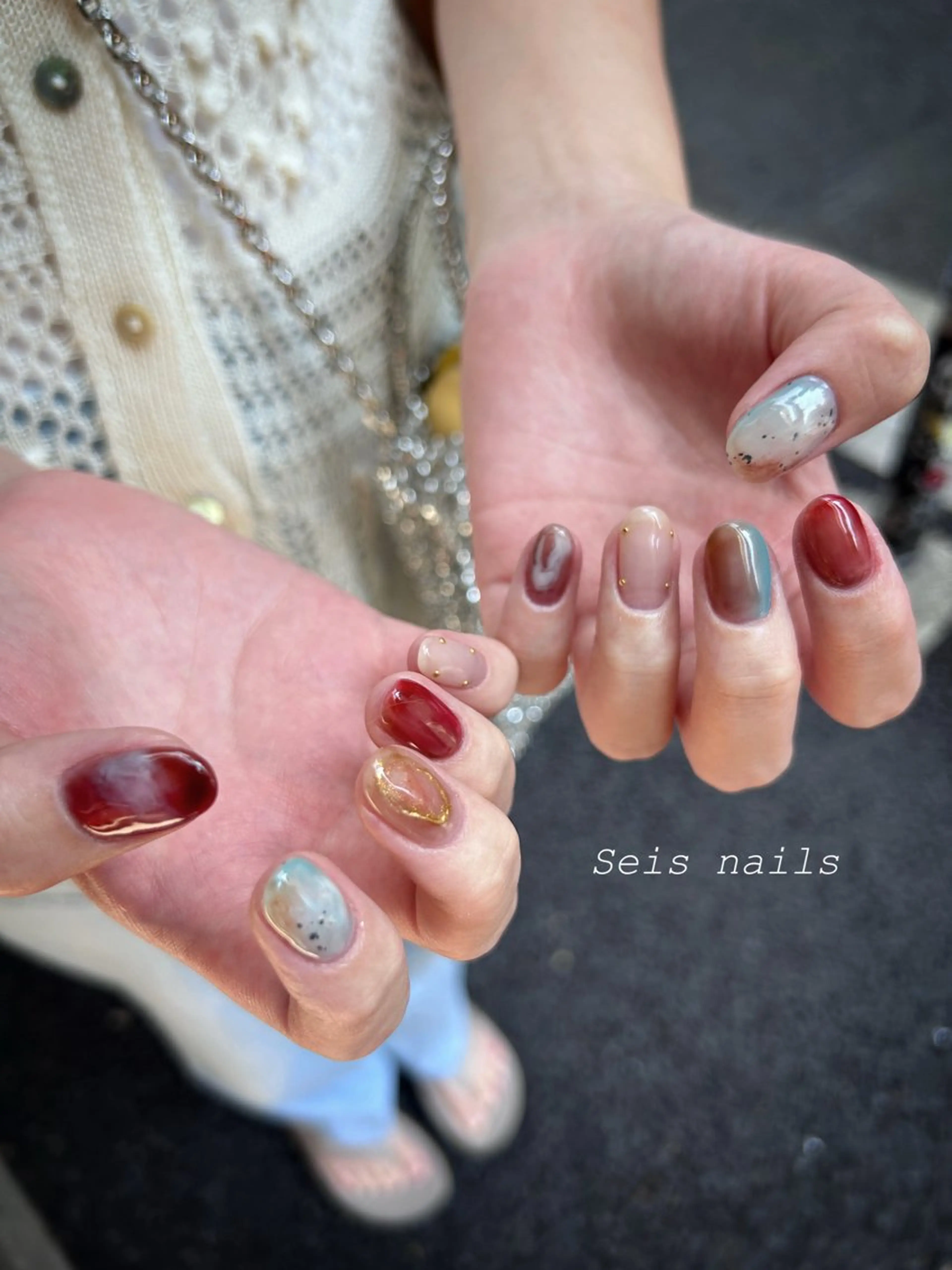 ネイル ハンドネイル Seis Shihoのネイルデザイン