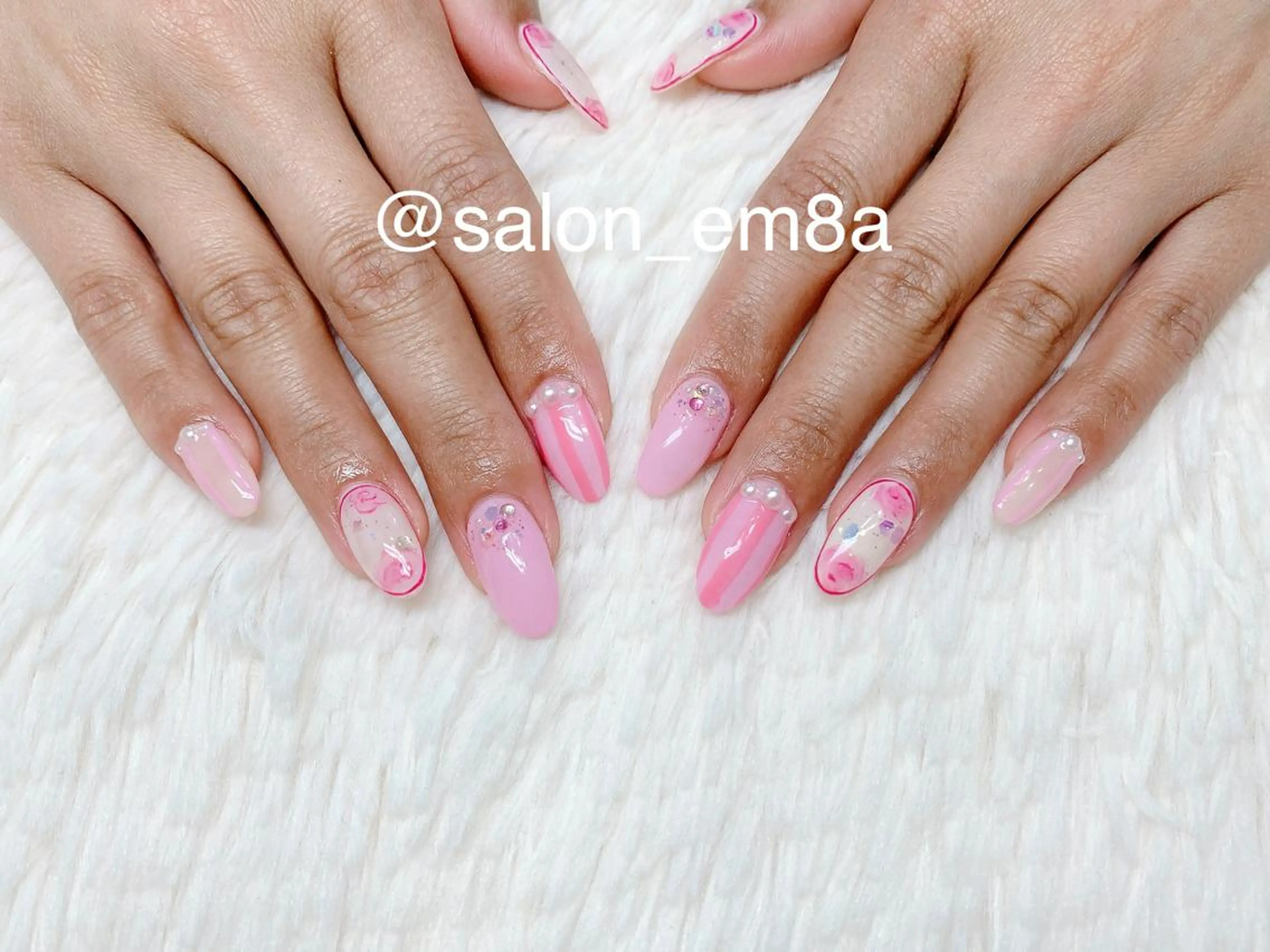 ネイル 持ち込み salon EM&A emiのネイルデザイン