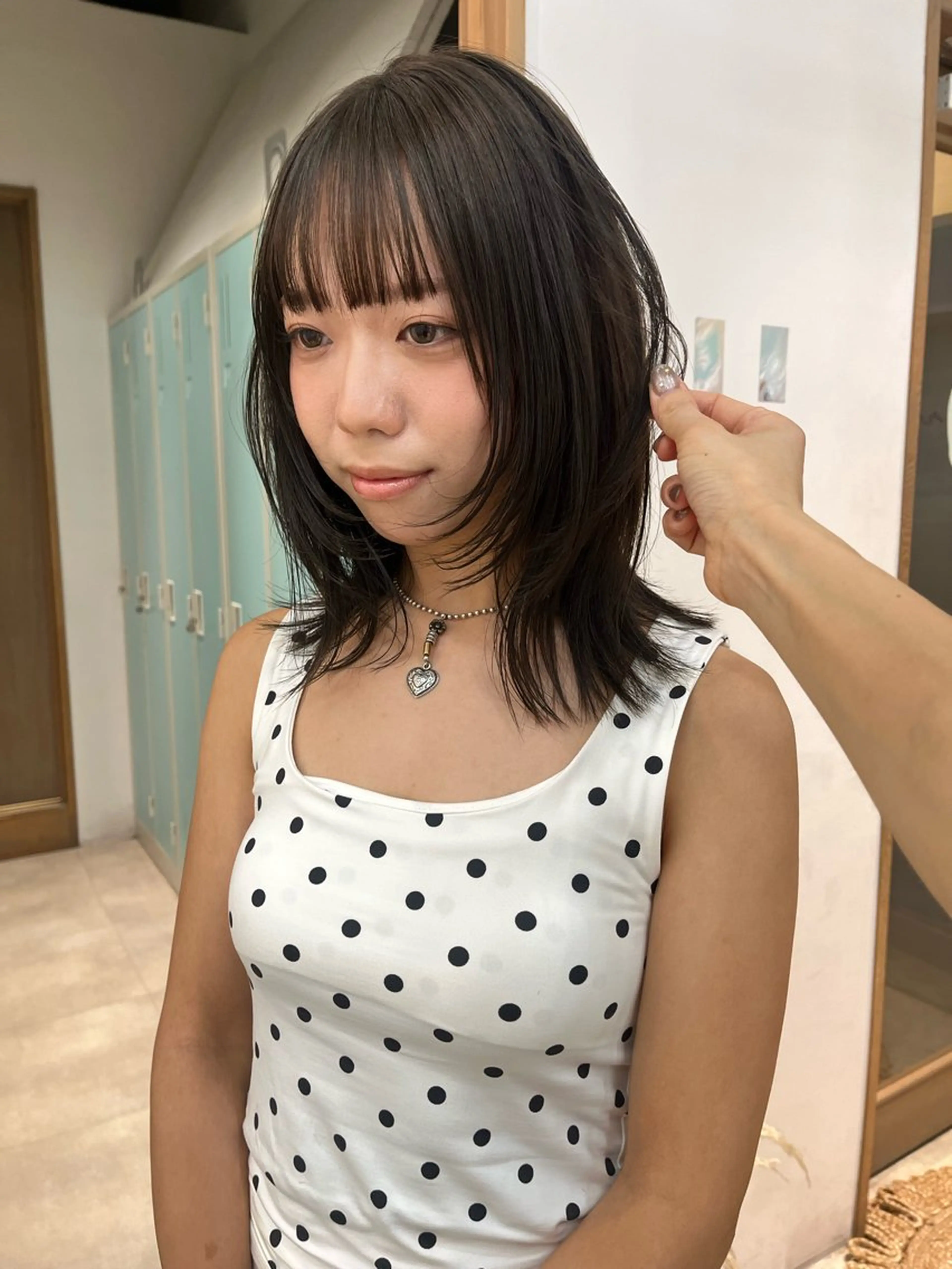 ブリーチなしワンカラーの写真