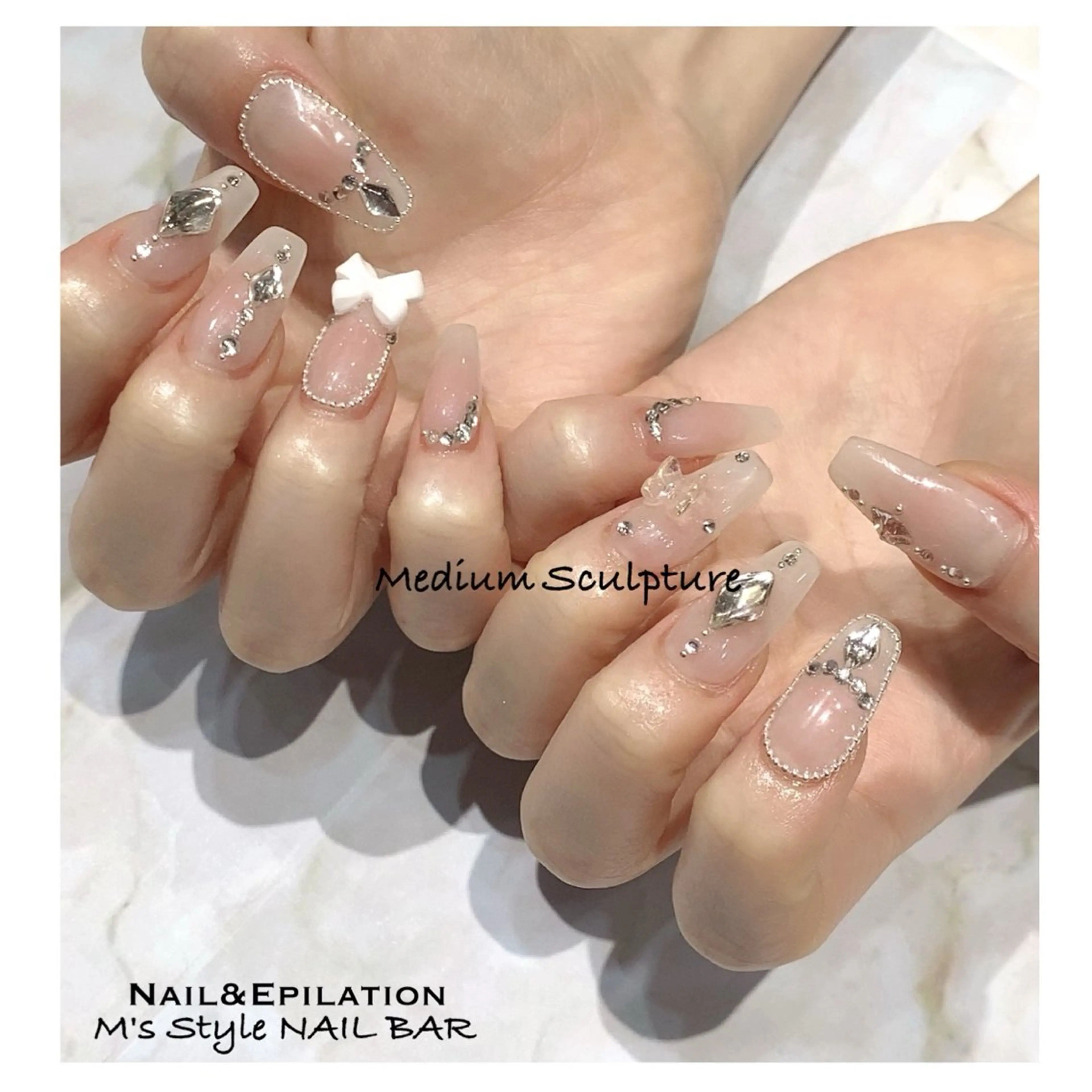 ネイル 成人式 フットネイル フレンチネイル ジェルネイル 韓国ネイル ハンドネイル M's Style NAIL BARのエステ・リラクイメージ