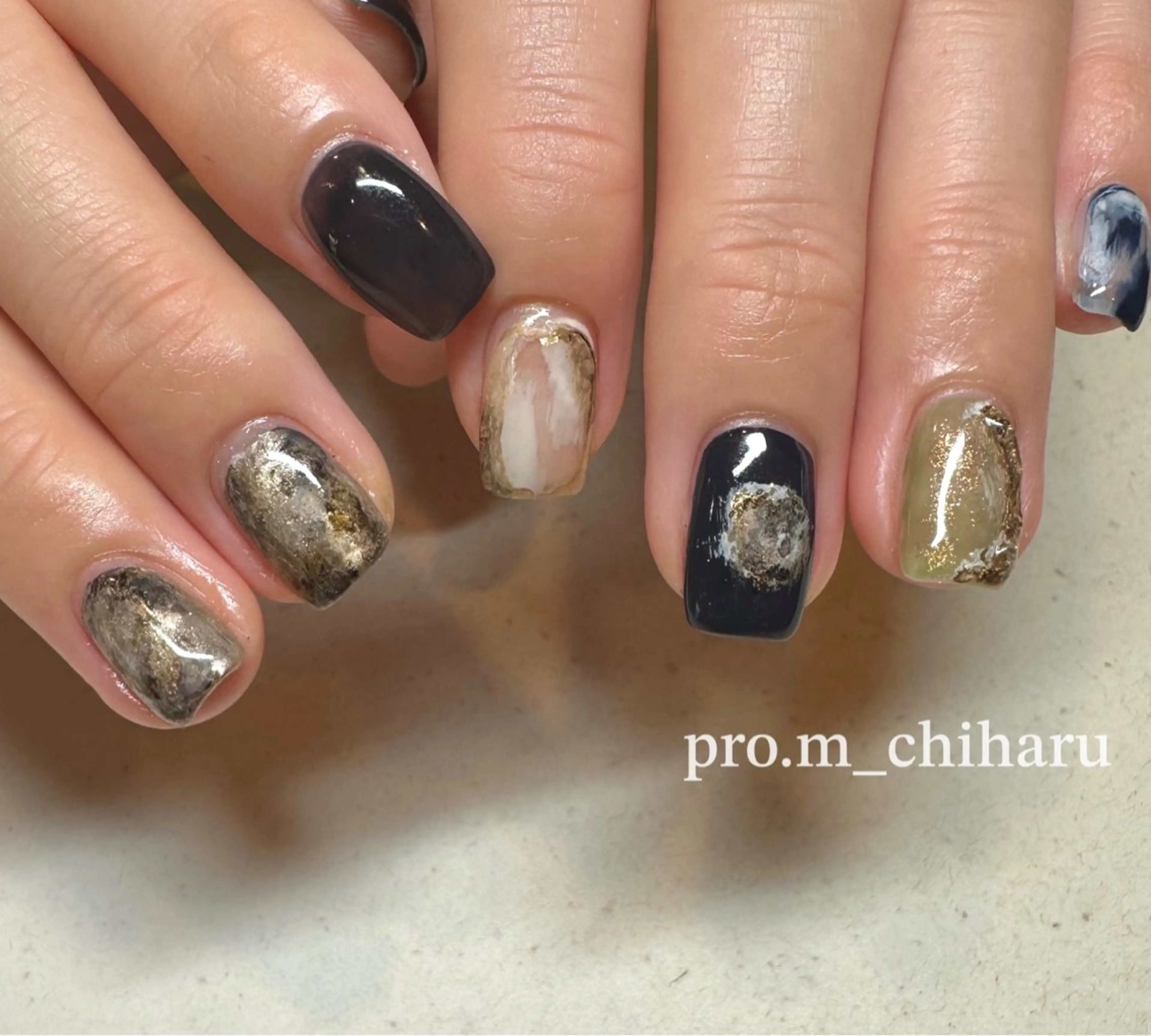 ネイル ハンドネイル pro.M chiharuのネイルデザイン