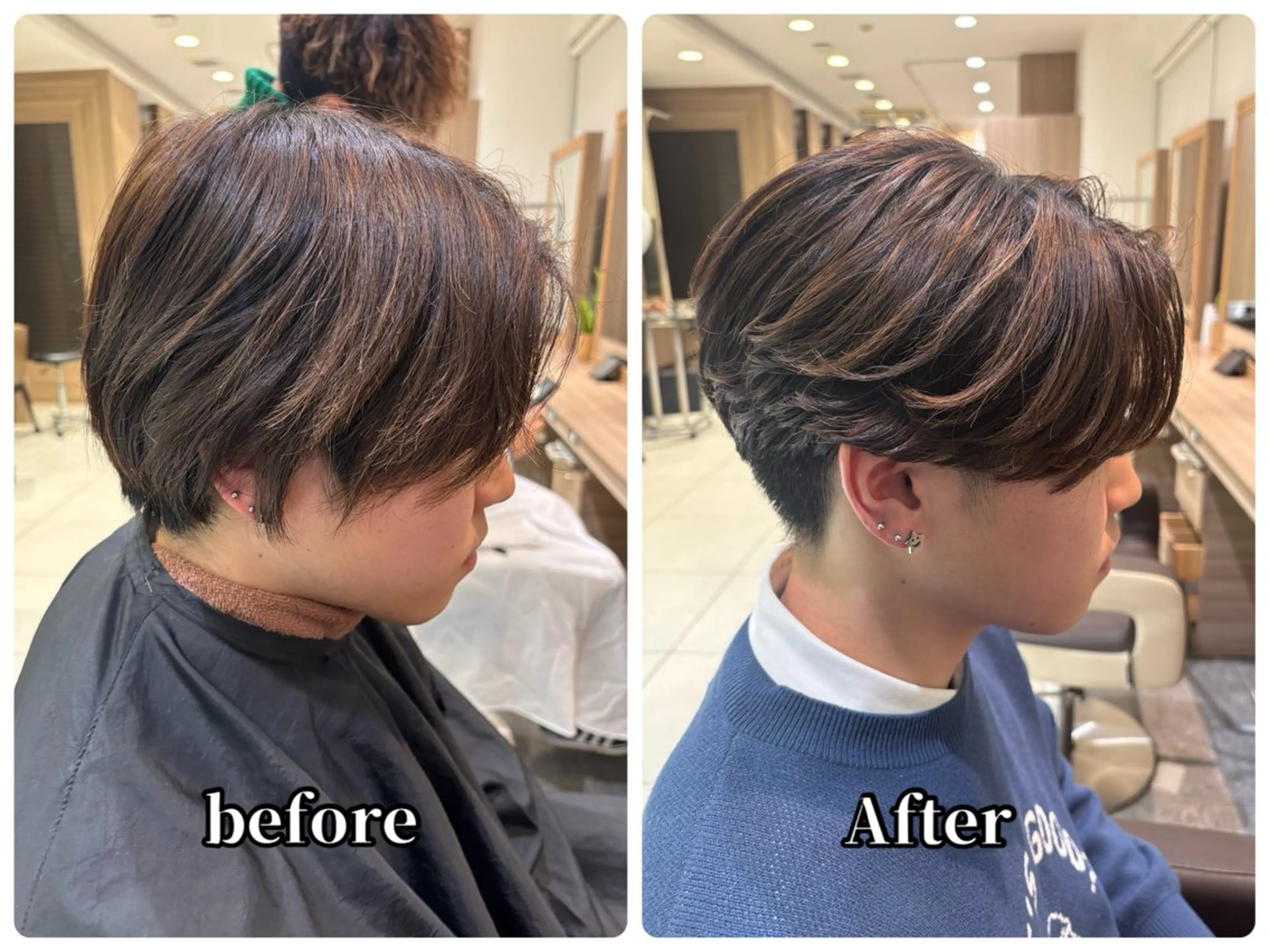 パーマ メンズ カルマパーマ メンズパーマ 波巻きスパイラル・ カルマ/aoiのヘアスタイル