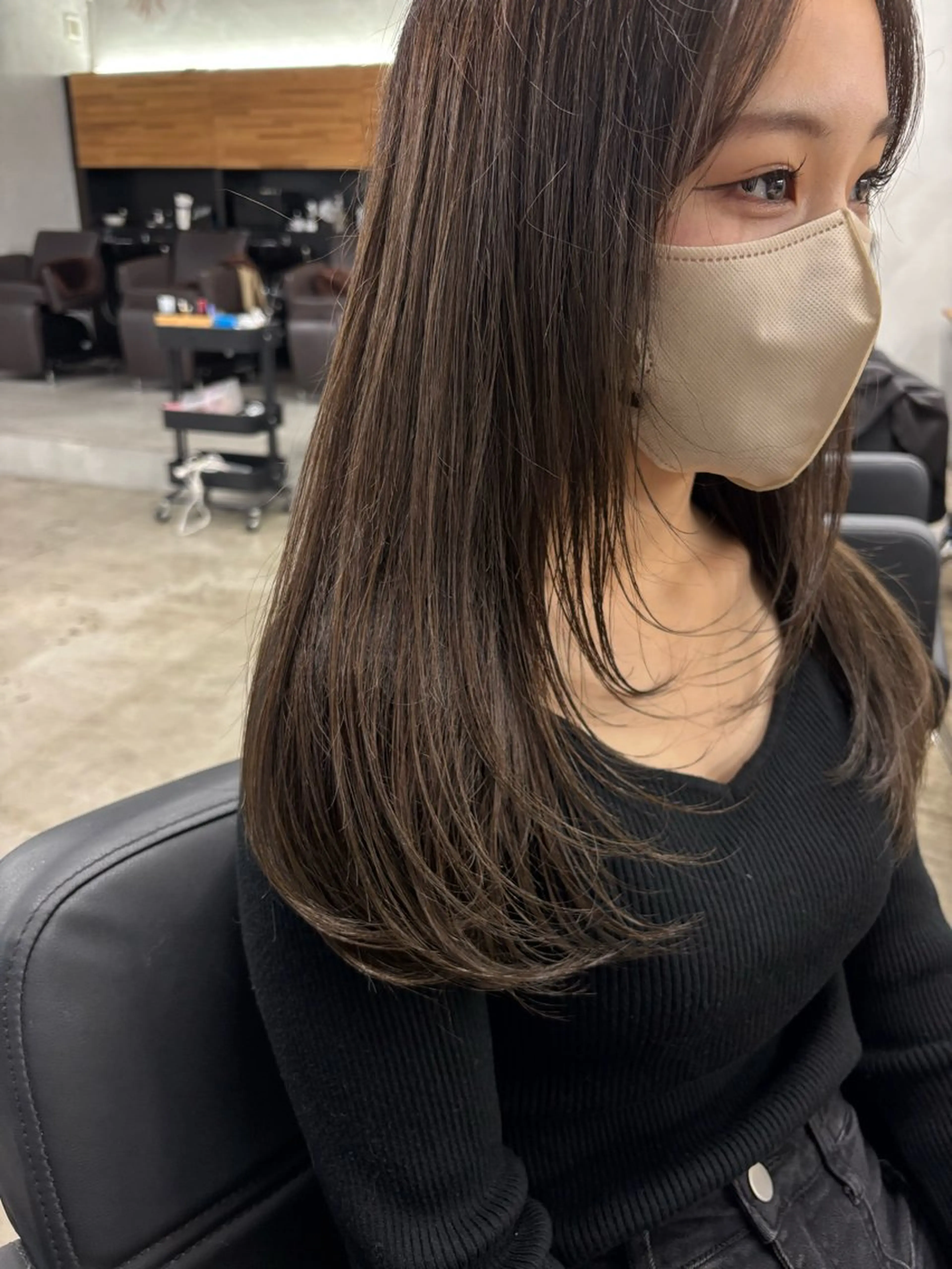 セミロング カラー カット ヘアカラー mono / Manatoのヘアスタイル