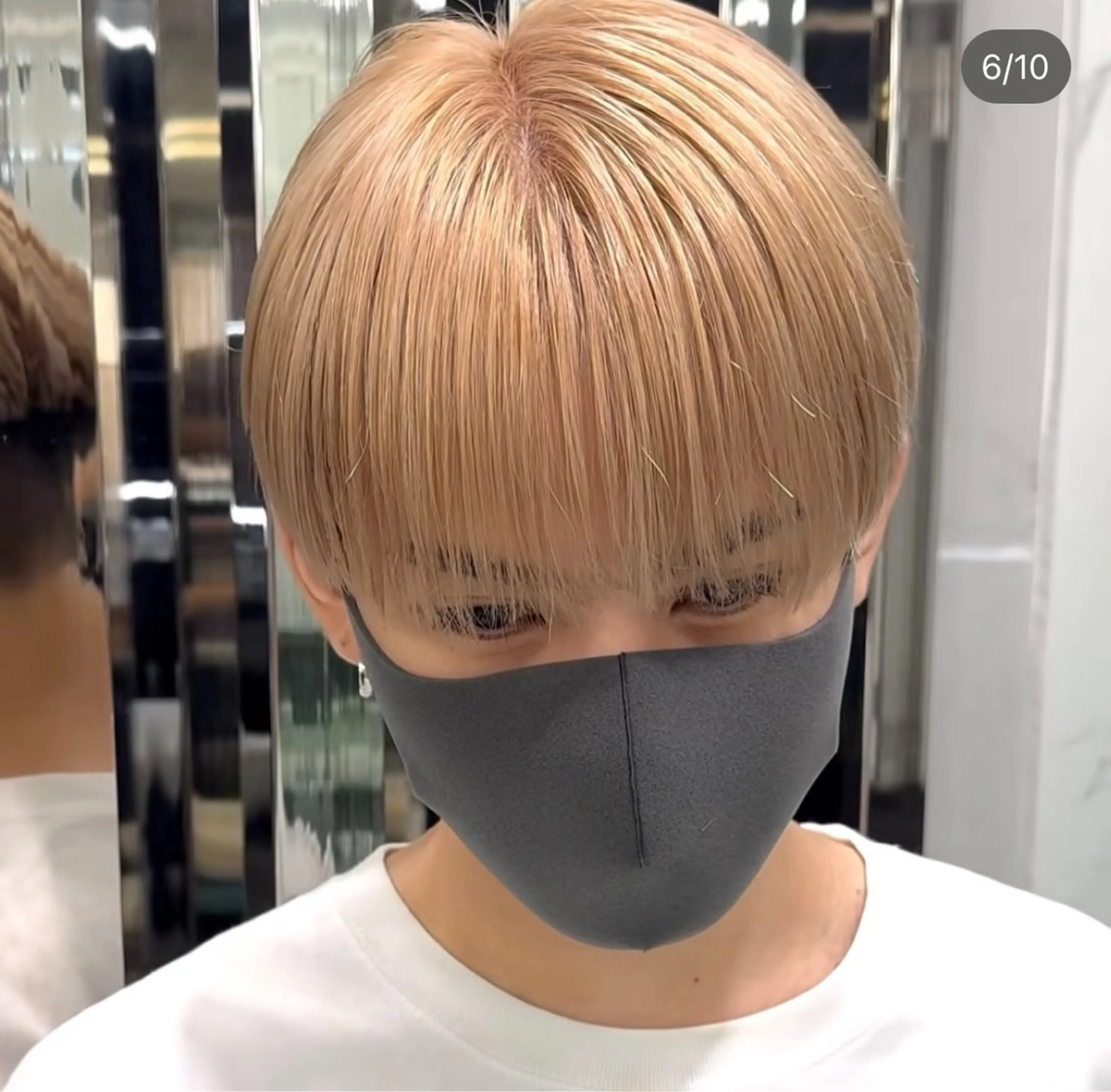 ショート ヘアカラー トリートメント ヘアセット ⭐️メンズ特化⭐️ パーマ カラーのヘアスタイル