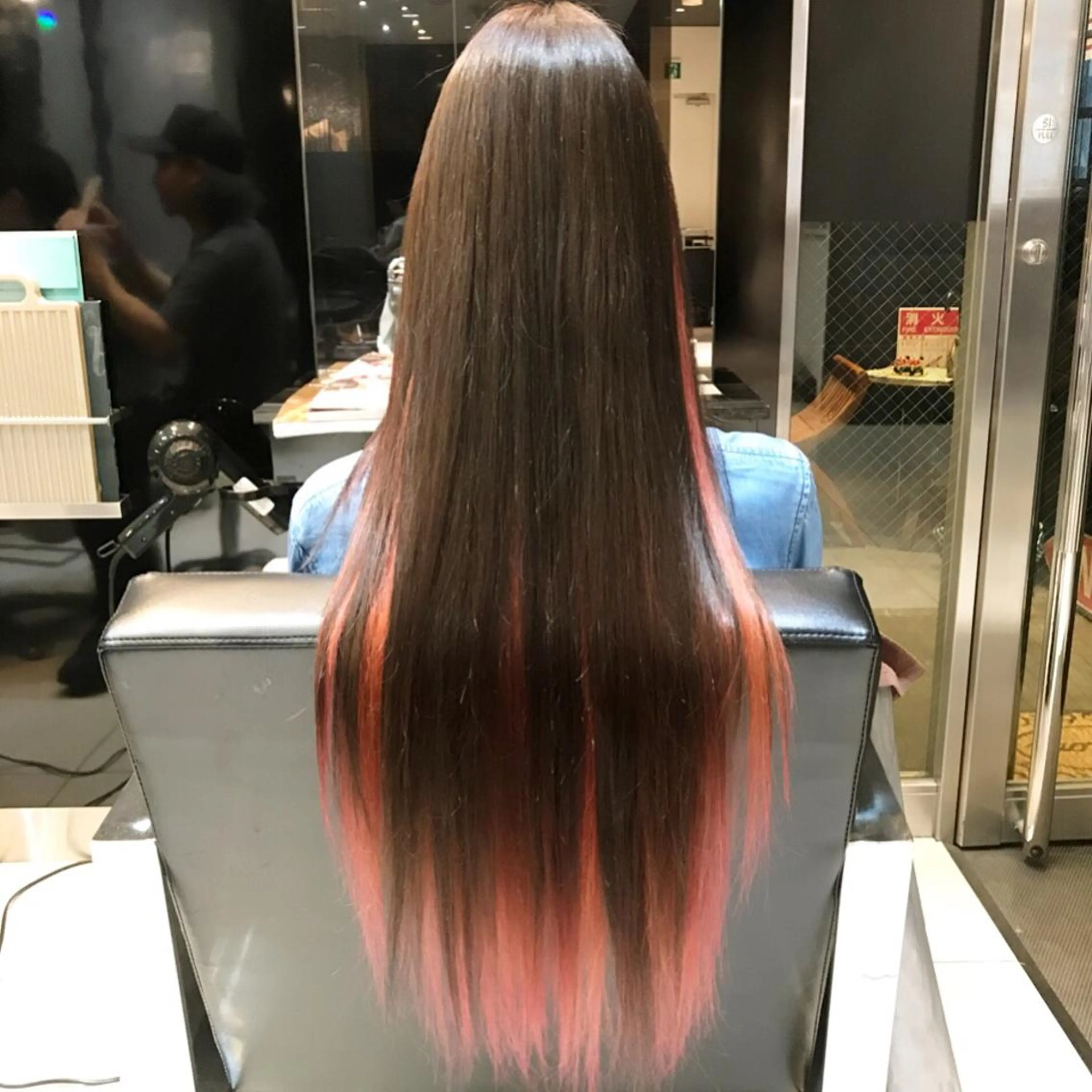 ロング カラー ✨ハイトーン✨透明感 ✨生神　優季のヘアスタイル