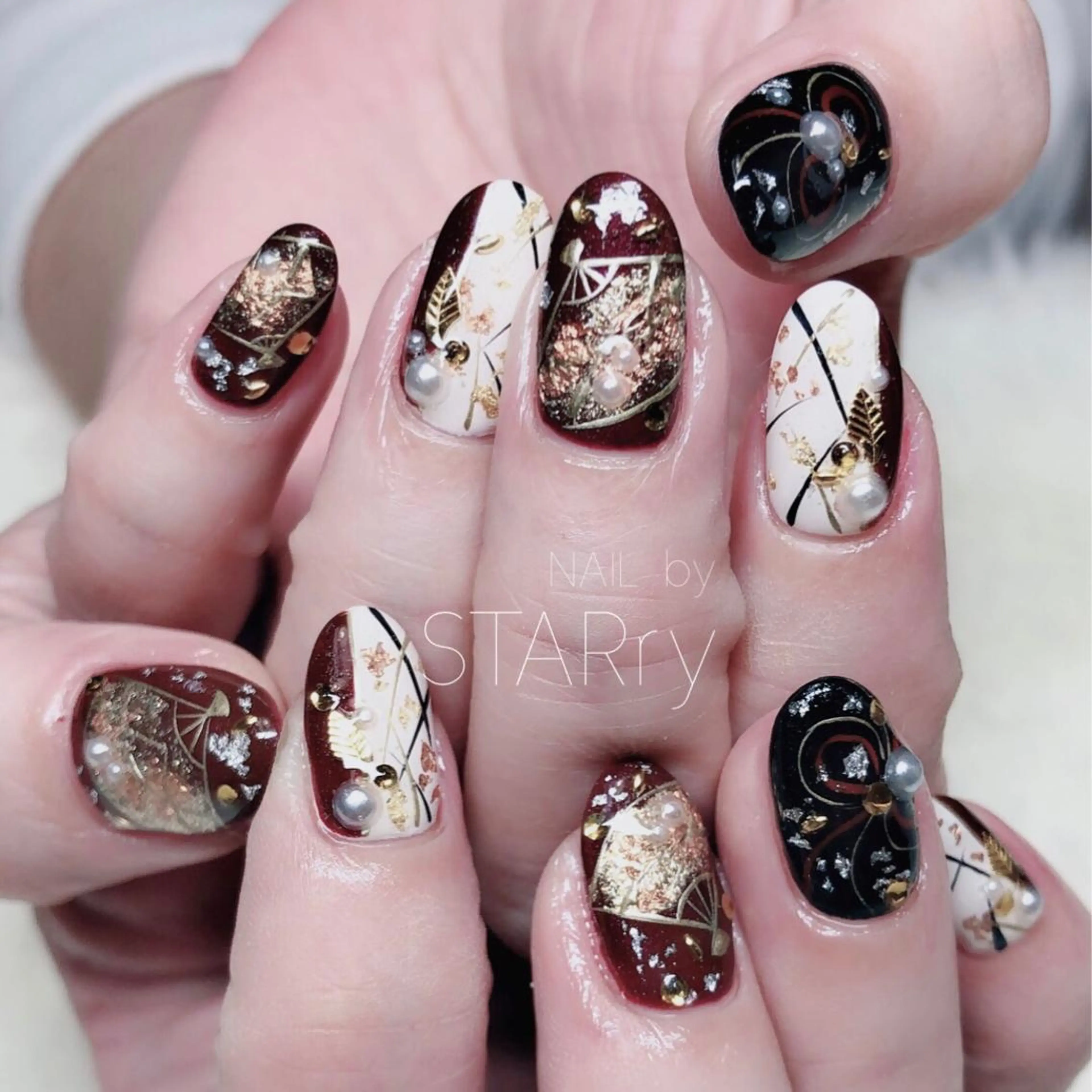 ネイル アートネイル ジェルネイル ニュアンスネイル NAIL by STARry 川口のネイルデザイン