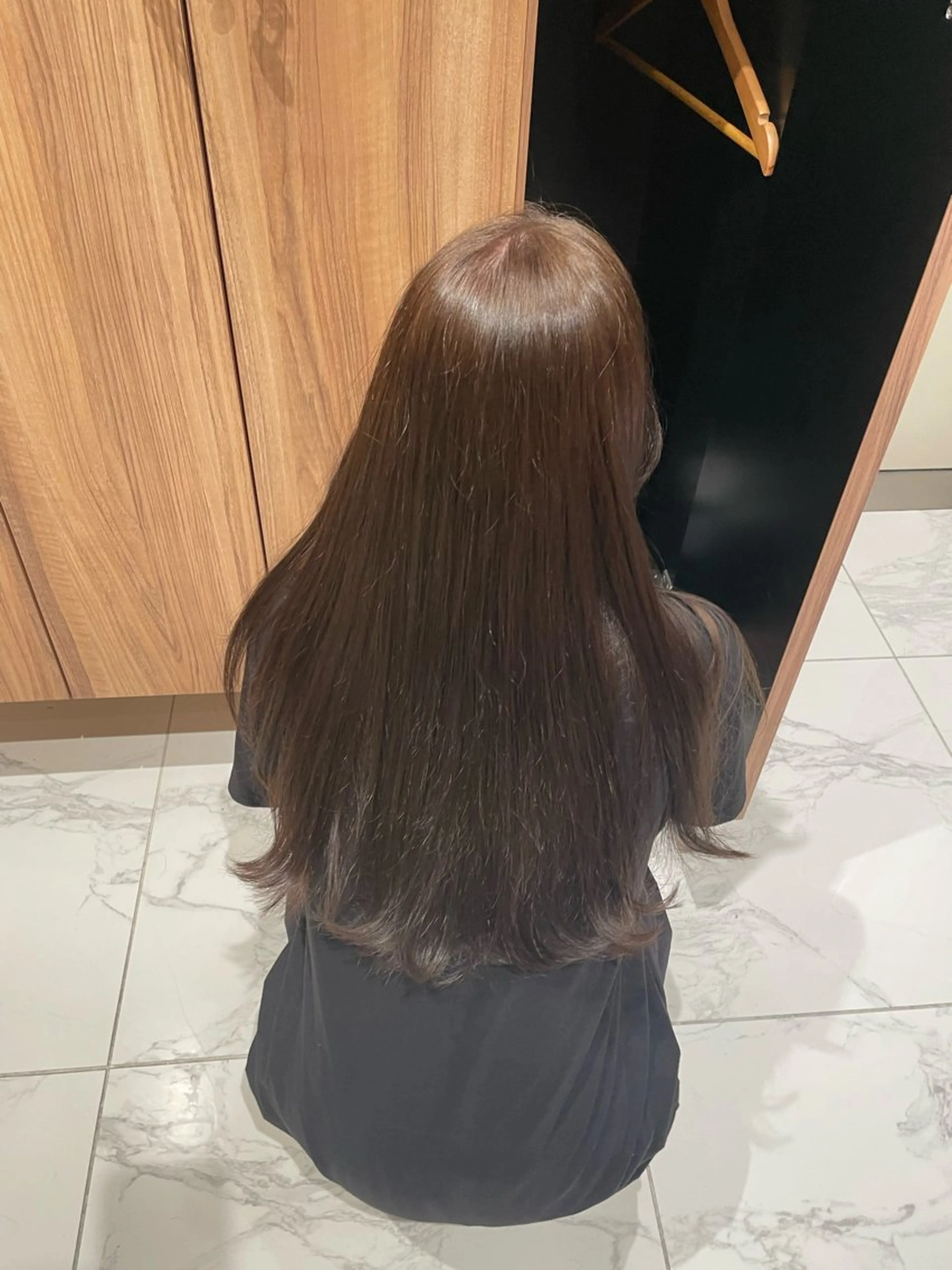 ロング カラー ブリーチ ブリーチなしカラー カット ヘアカラー RIN⌇ メンズ⌇ 艶カラー🌙のヘアスタイル