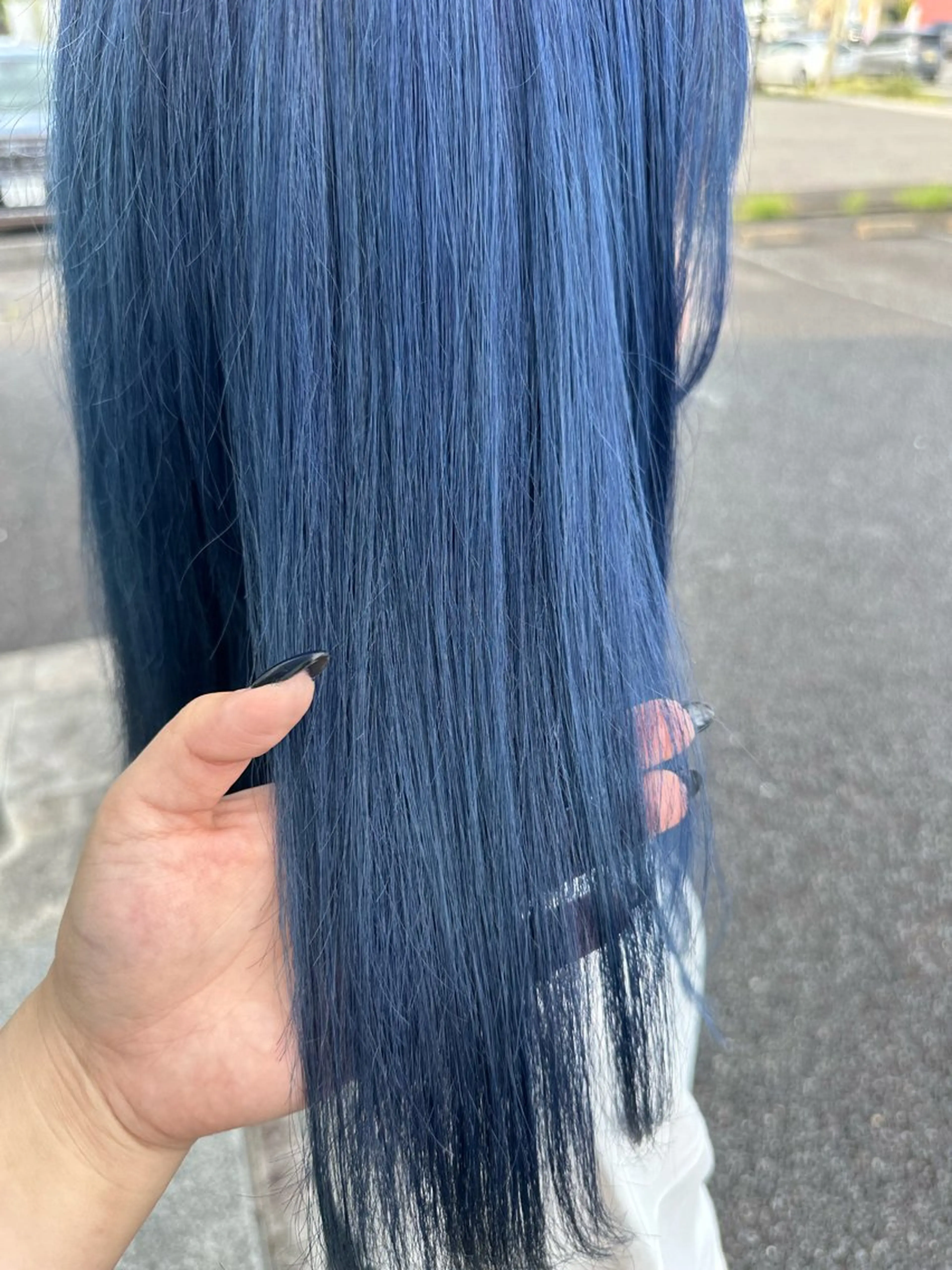 カラー ブリーチ 町田 里奈のヘアスタイル