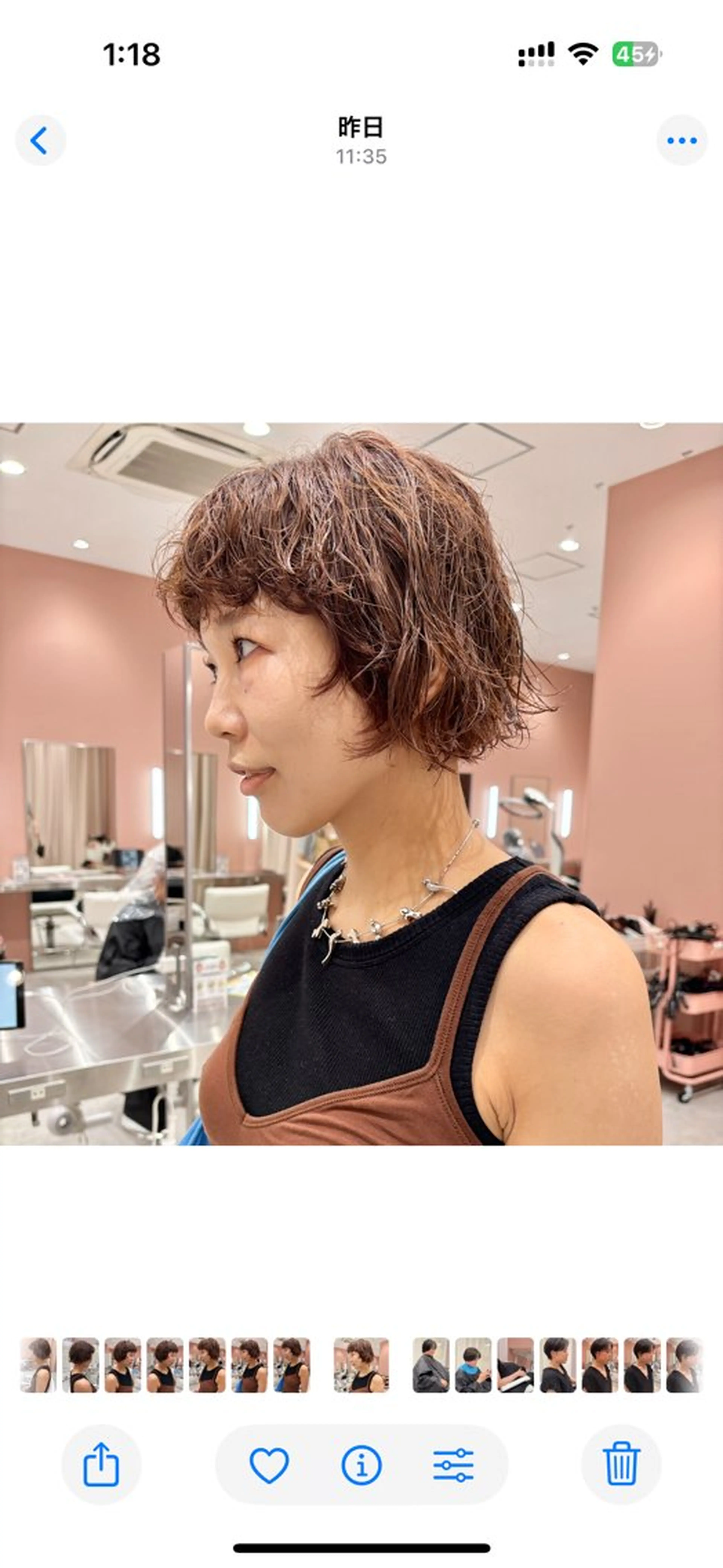 ショート カラー パーマ ブラウンカラー ニュアンスパーマ カット パーマ トリートメント 🌿ショートカット/ パーマ/淳平のヘアスタイル