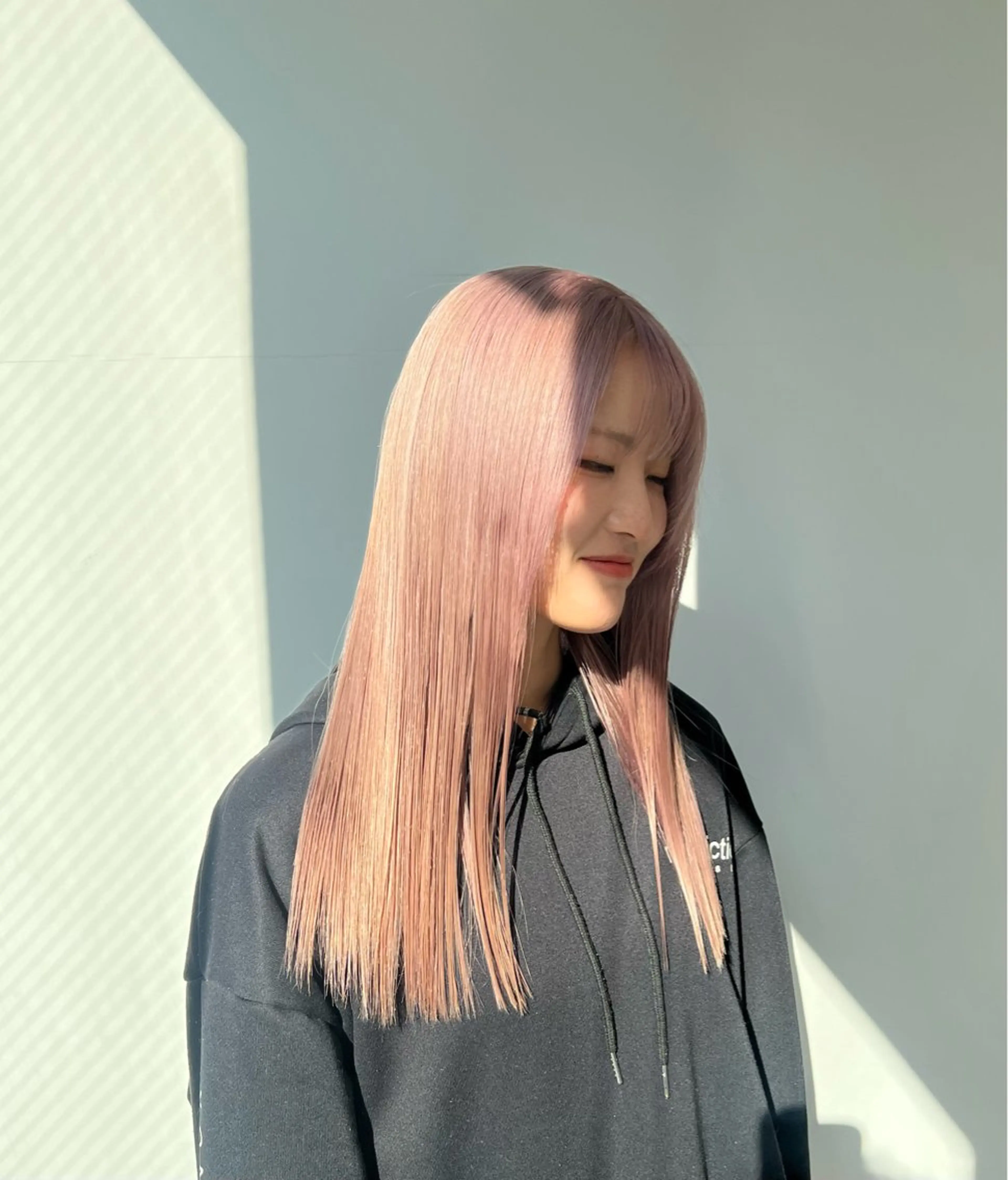 ロング カラー カット ヘアカラー トリートメント 色落ちまで可愛い 透明感🔅KANTAのヘアスタイル