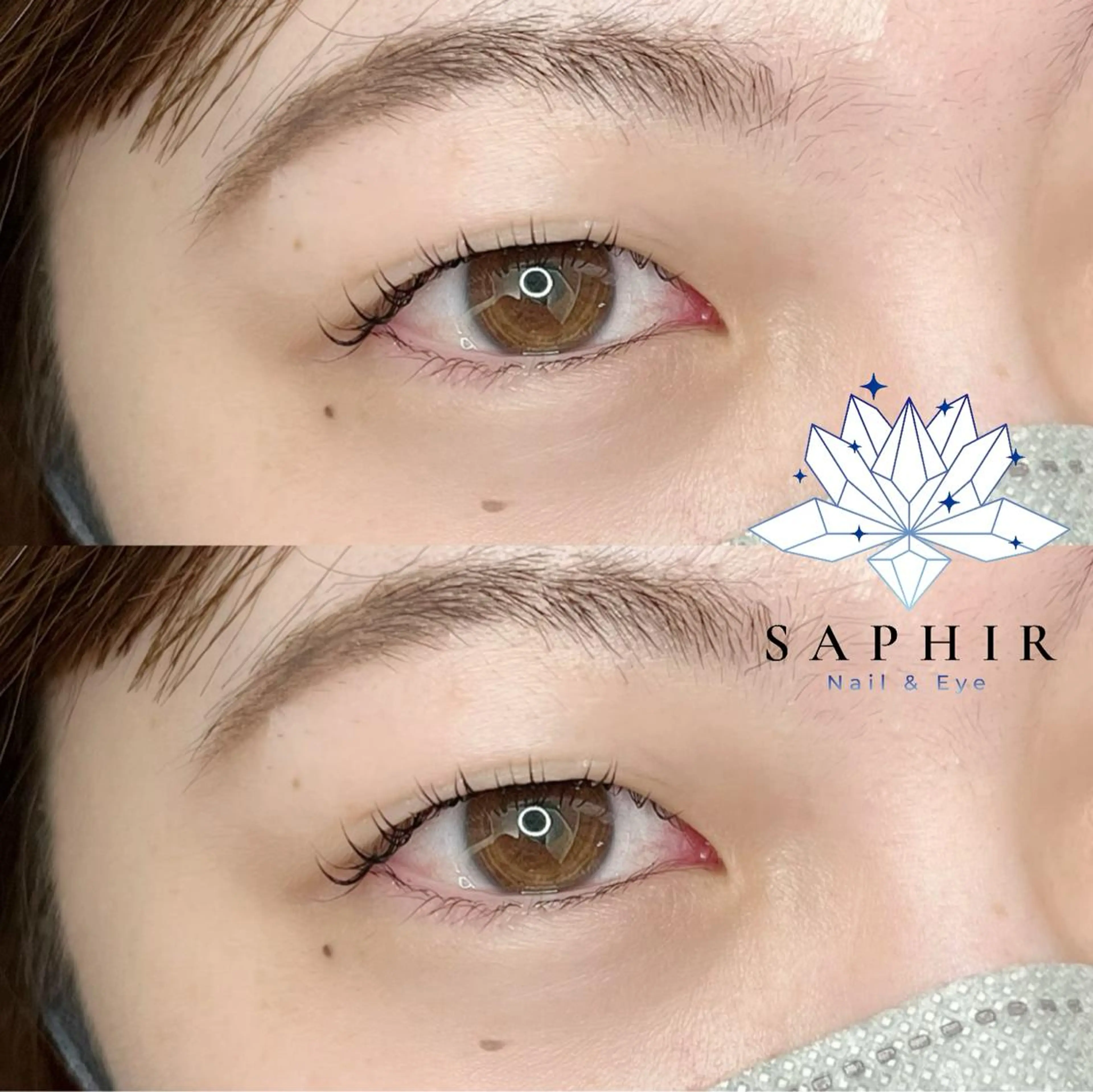 マツエク・マツパ マツパ ♡Saphir♡ HANAのマツエク・マツパデザイン