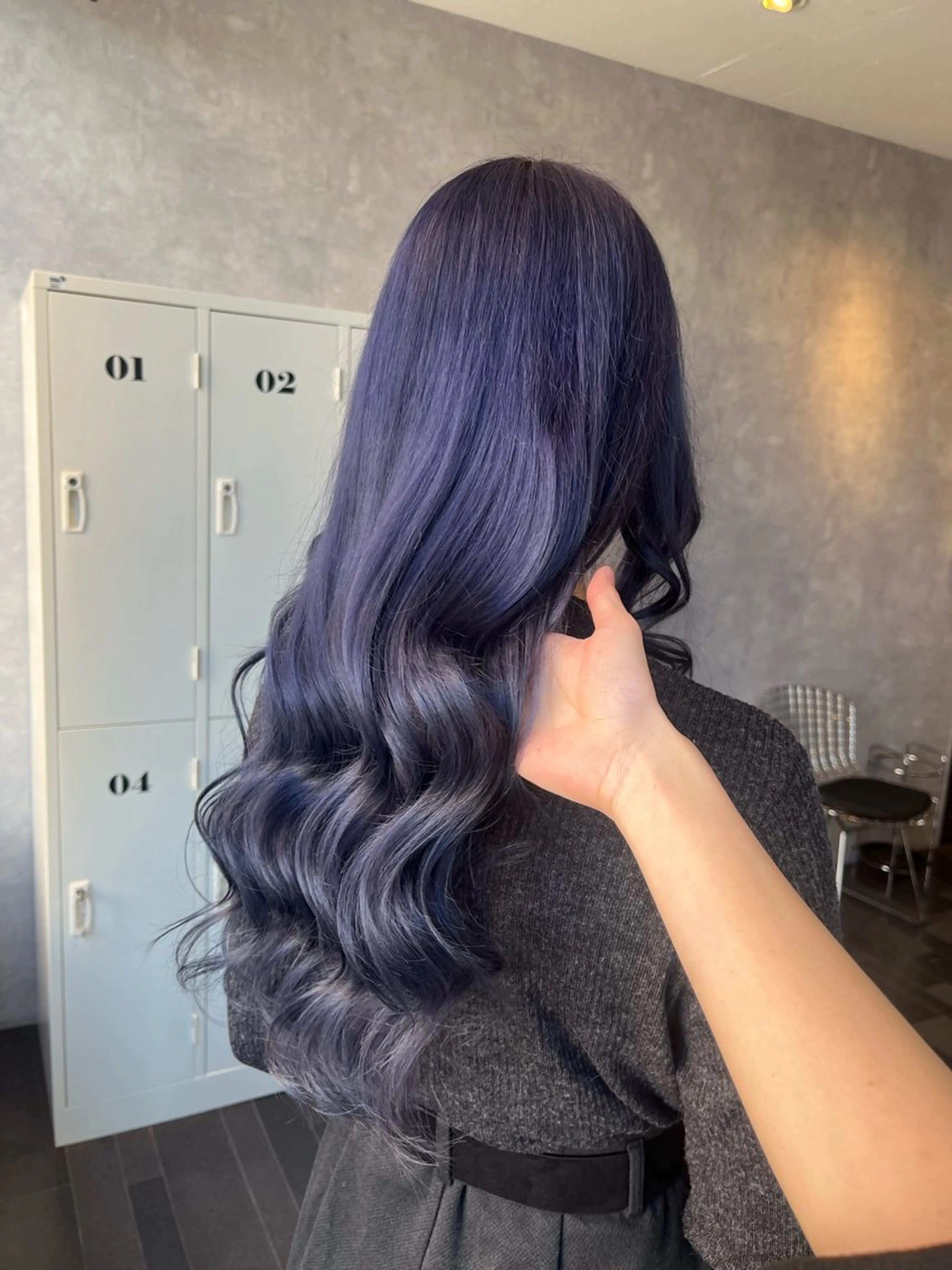 カラー ラベンダーカラー トメちゃん 💜🇭🇰のヘアスタイル