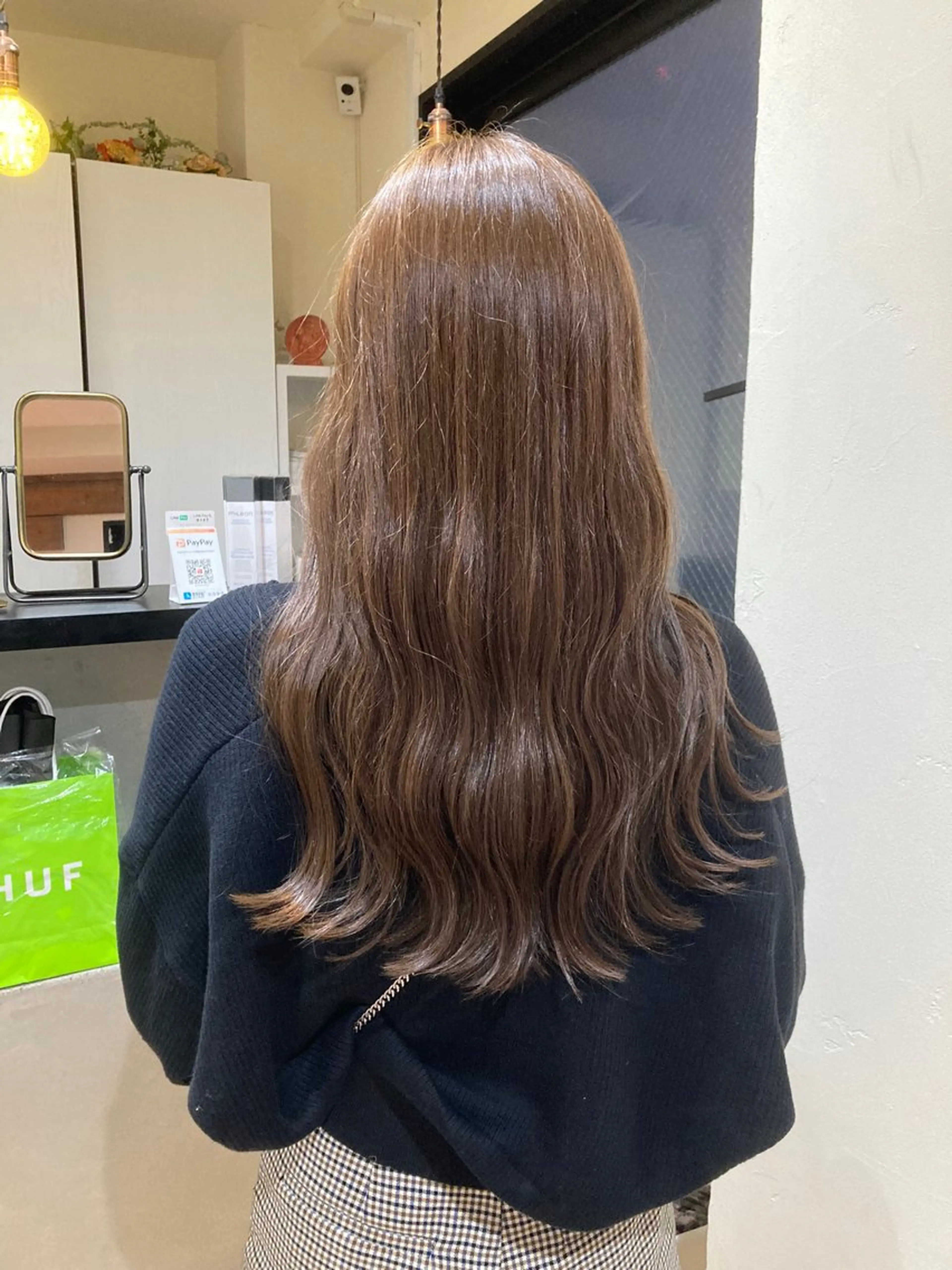 ロング カット ヘアカラー トリートメント 韓国スタイル🇰🇷 minamiのヘアスタイル