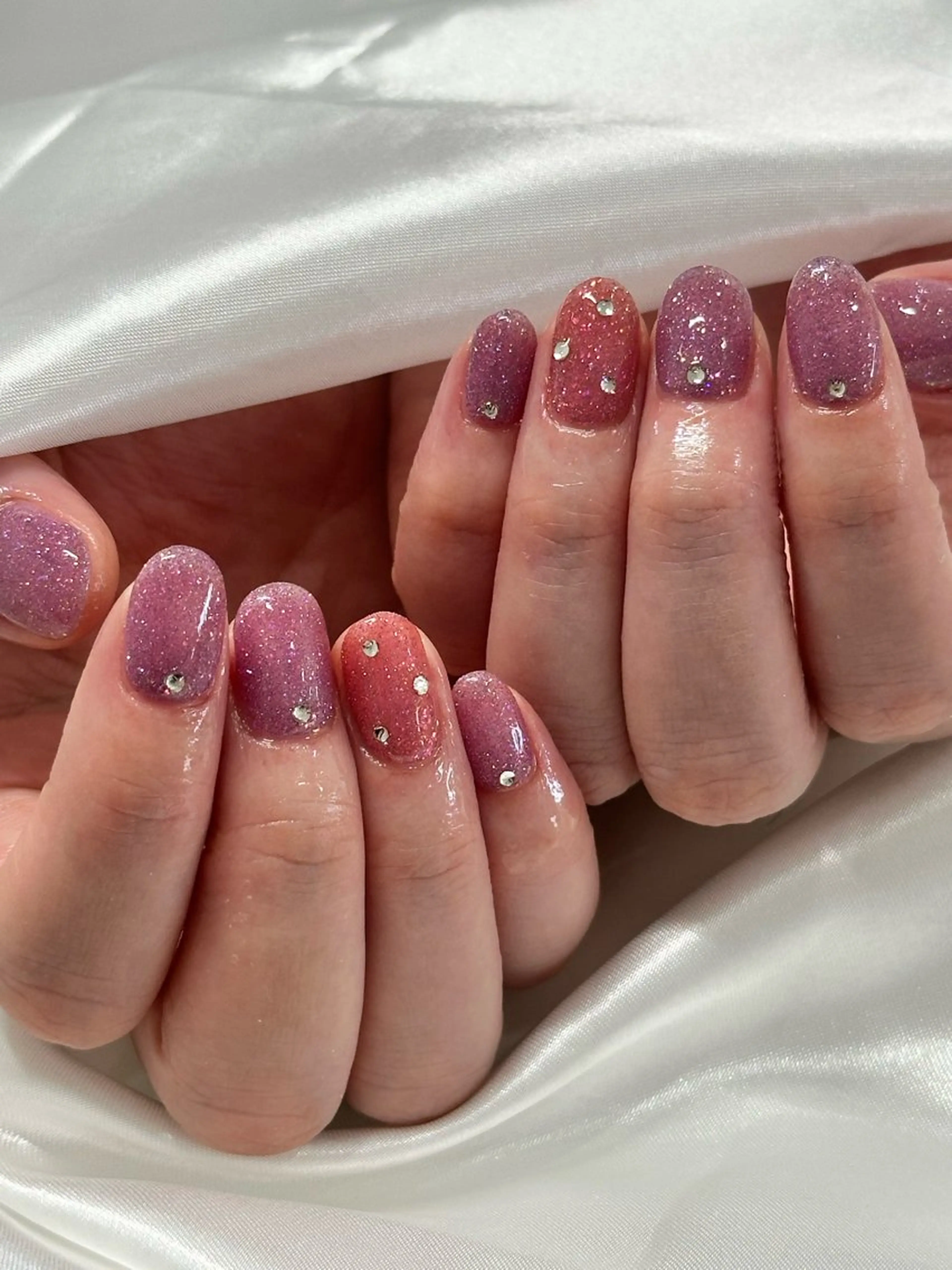 ネイル フラッシュネイル ファーストクラス所属・ファーストクラス mikuのネイルデザイン