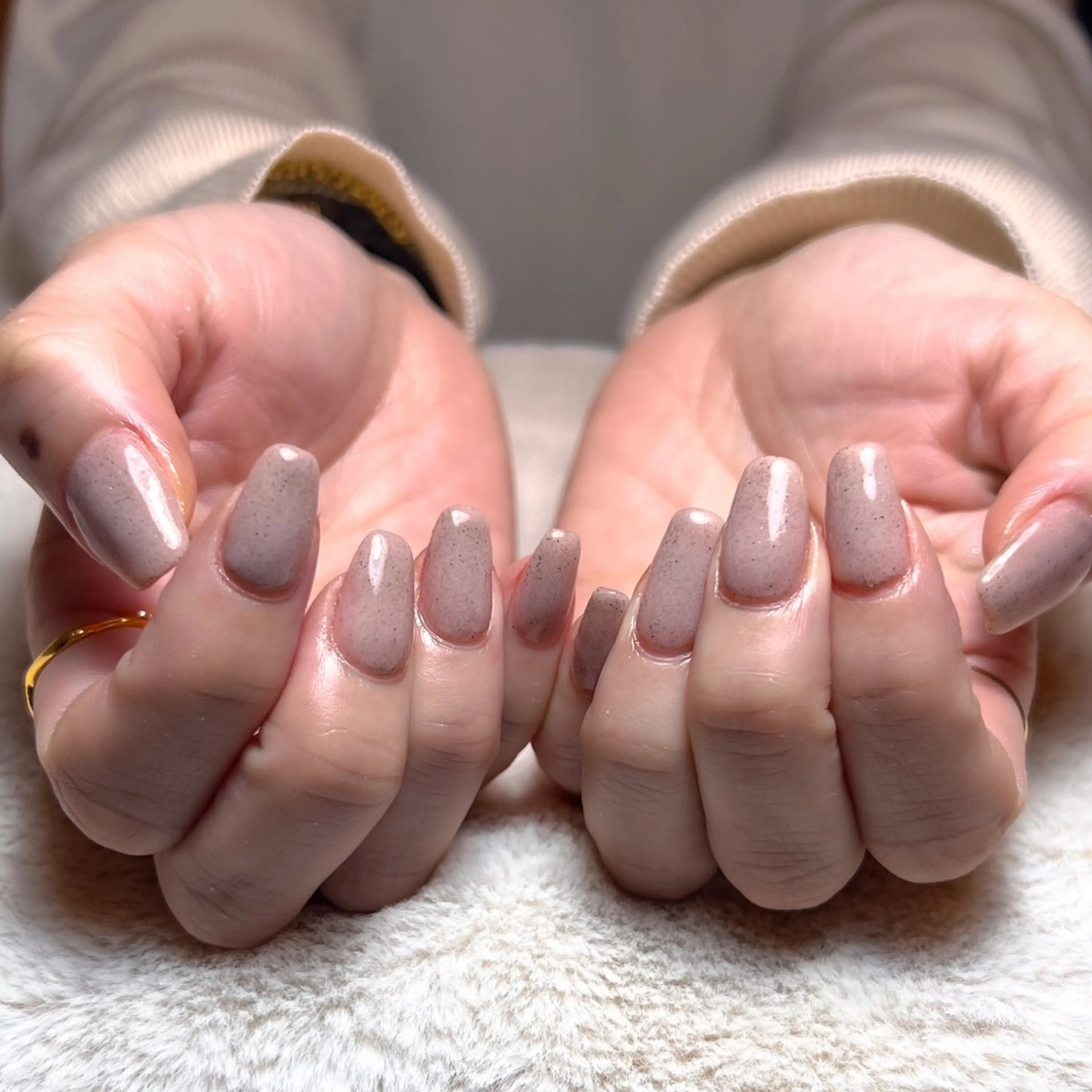 ネイル ジェルネイル ワンカラーネイル LEFTNAILS フィルインニュアンスのネイルデザイン