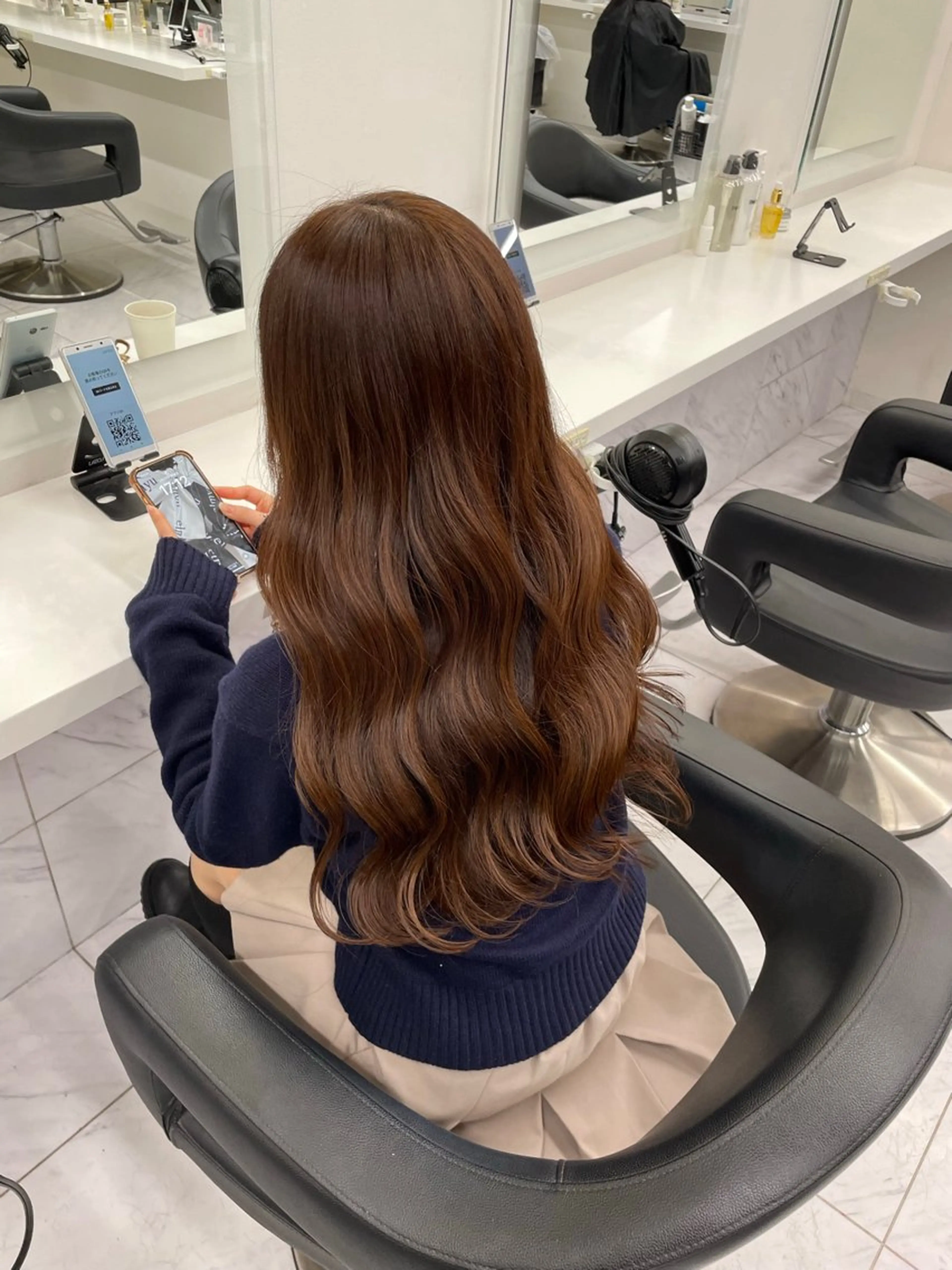 ロング カラー ヘアアレンジ カット ヘアカラー トリートメント ヘアセット 💗横浜美容室 💗HARUNAのヘアスタイル
