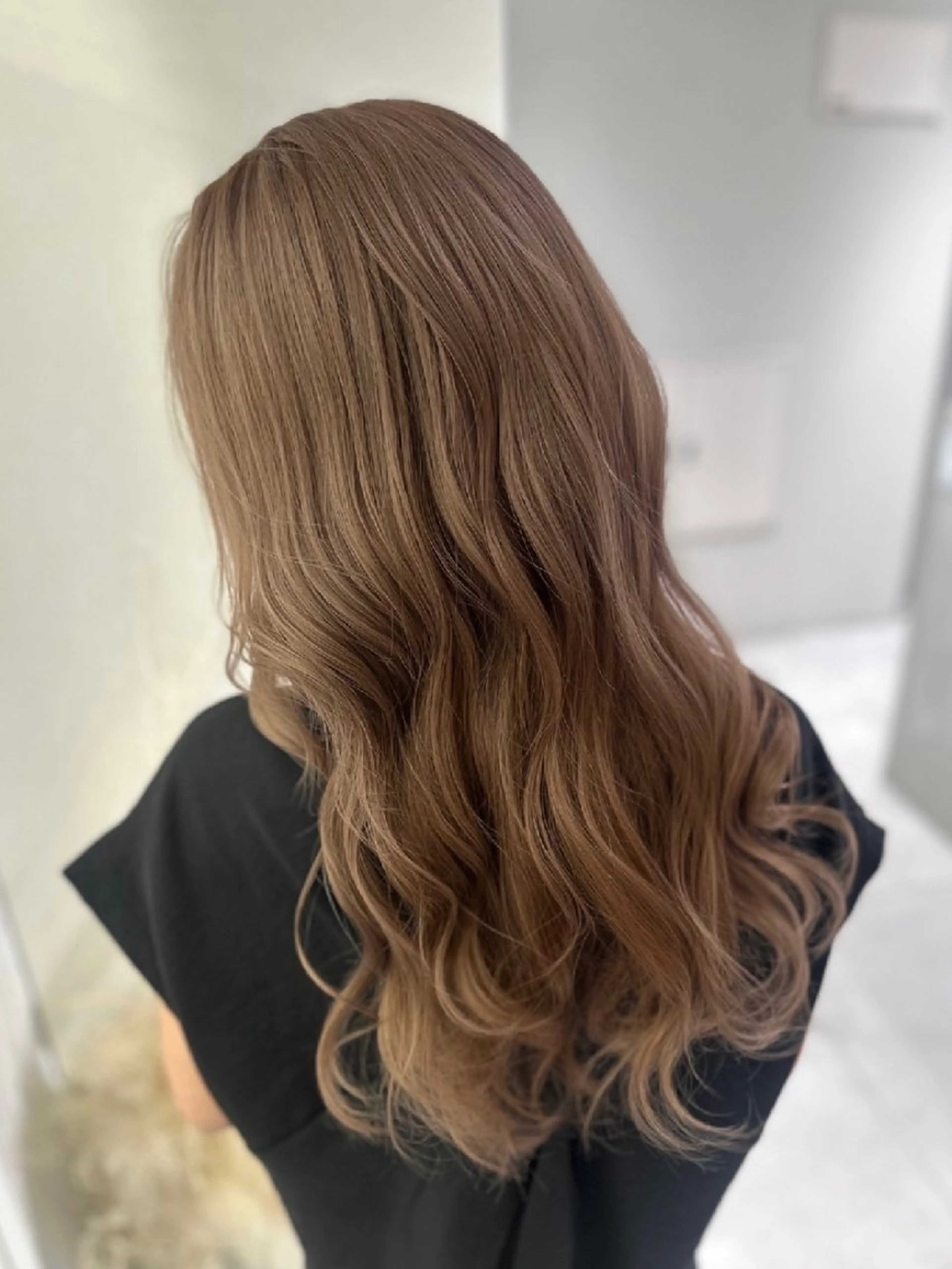 カラー ロング ヘアカラー ate.心斎橋 髪質改善のヘアスタイル