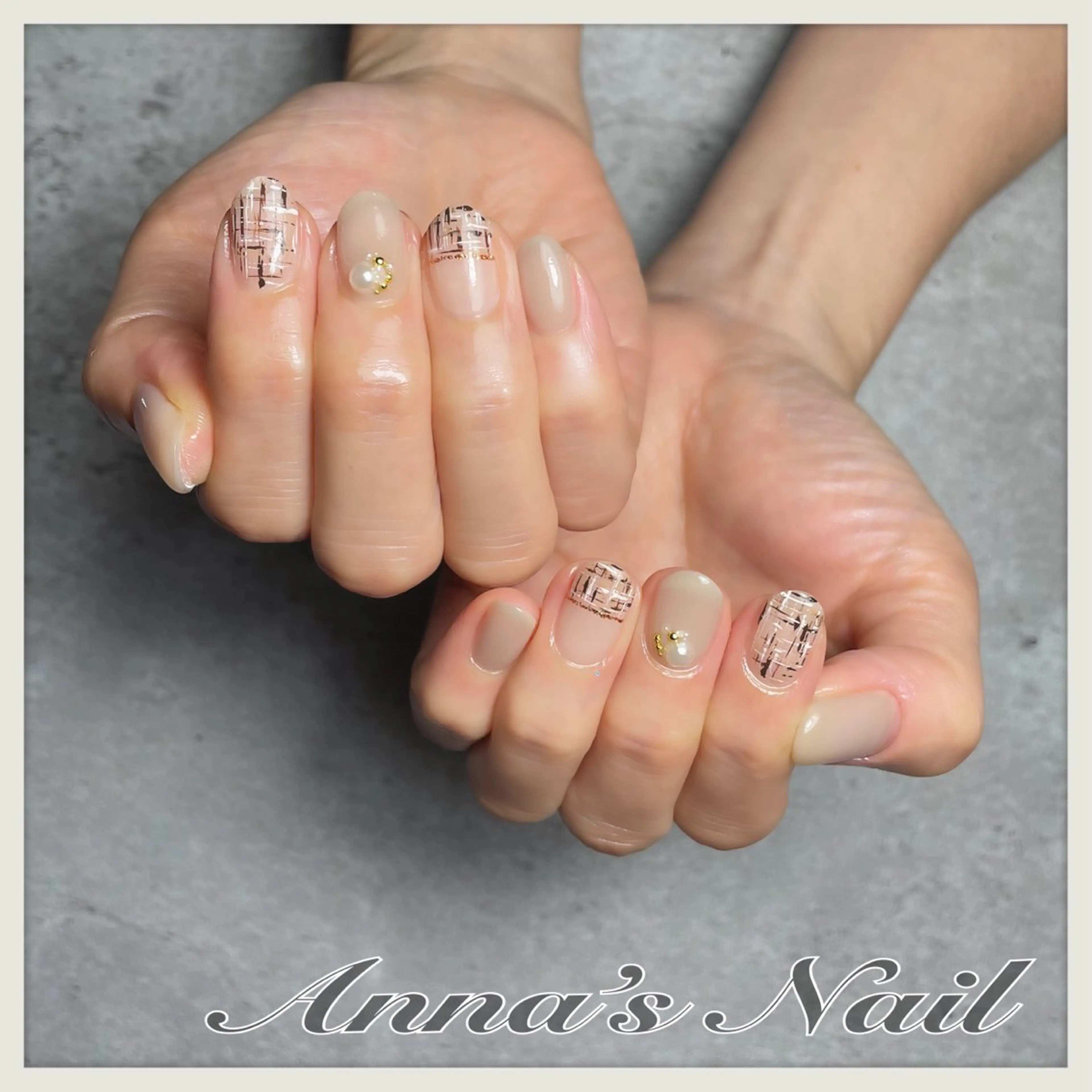 ネイル ハンドネイル Anna’s Nail所属・清口 杏奈のネイルデザイン