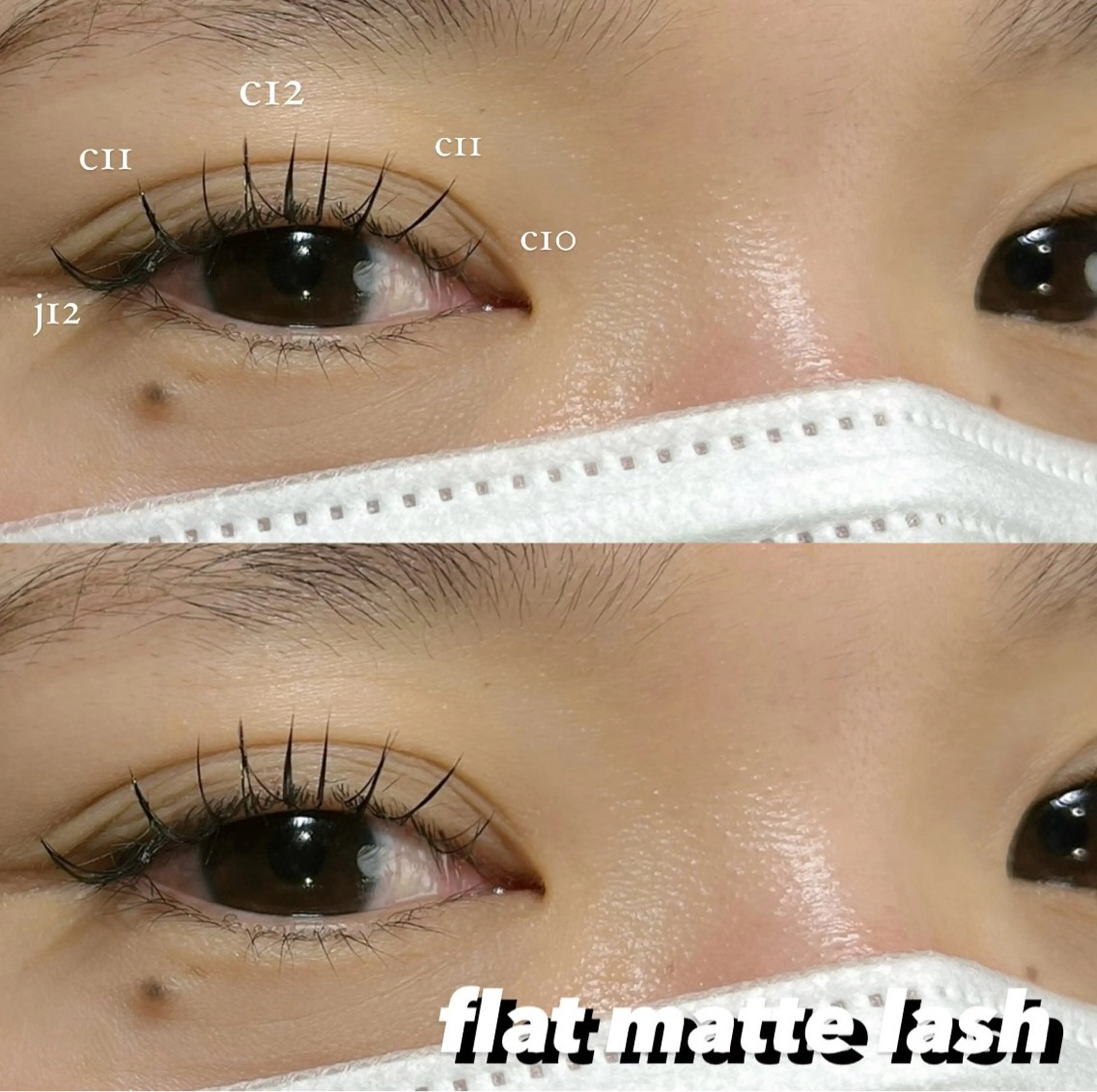 マツエク・マツパ Veil ayakaのマツエク・マツパデザイン