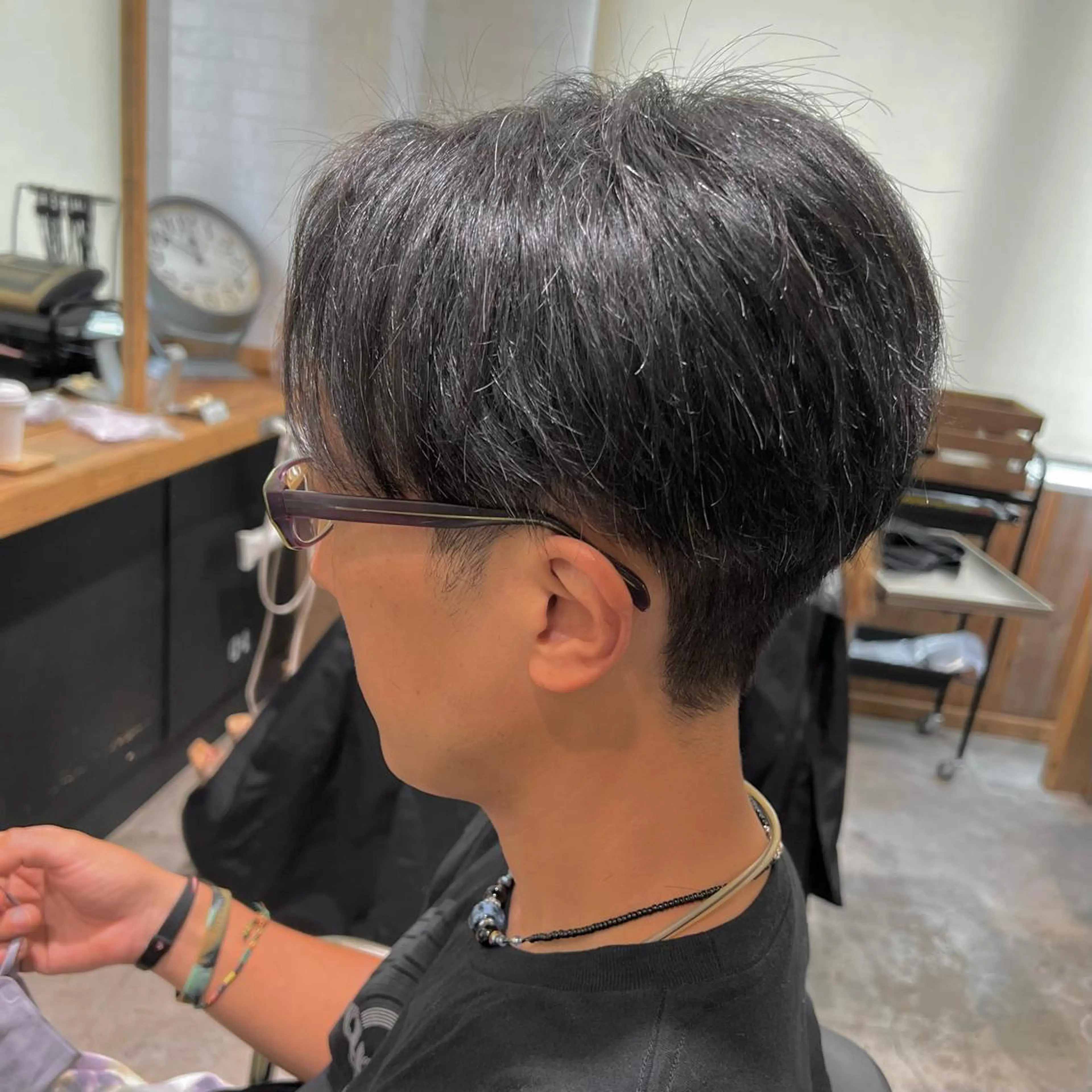 ショート メンズ カット ノグチ ナツコのヘアスタイル