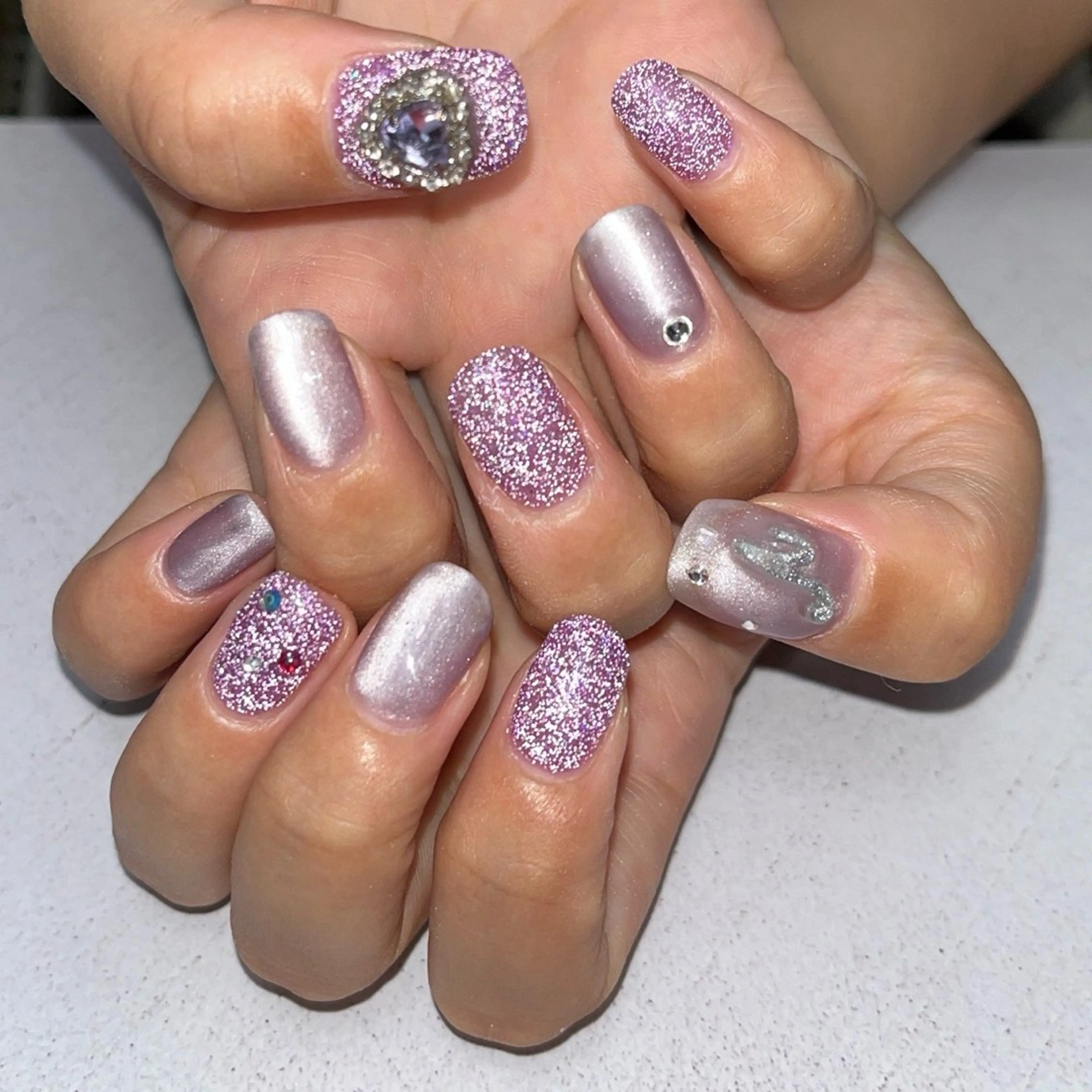 ネイル フラッシュネイル ♛ Meliaのネイルデザイン