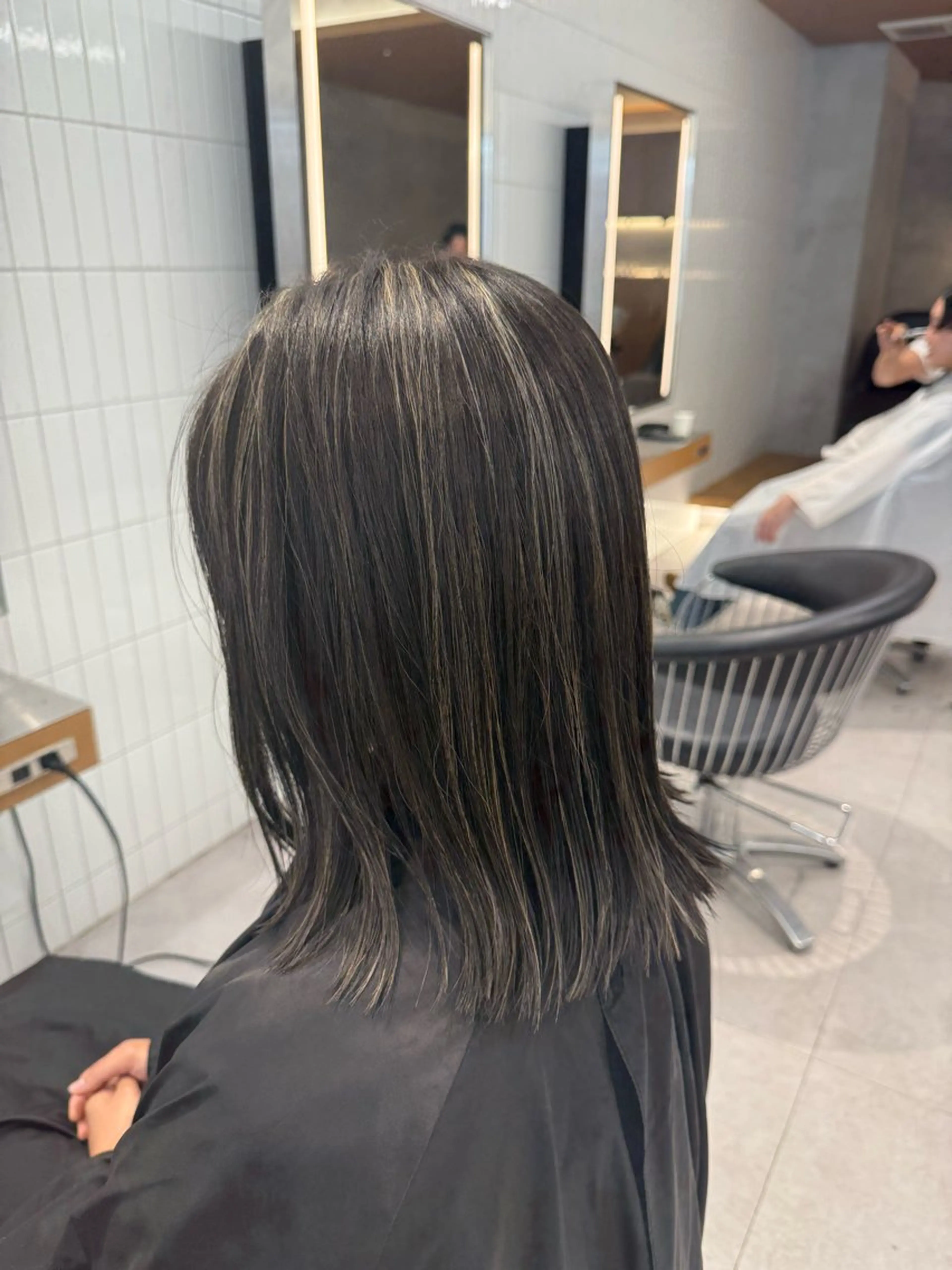 ミディアム カラー ヘアカラー nico TOKYO所属・ニュアンスパーマ/ 髪質改善🌈ﾊﾂﾞｷのヘアスタイル