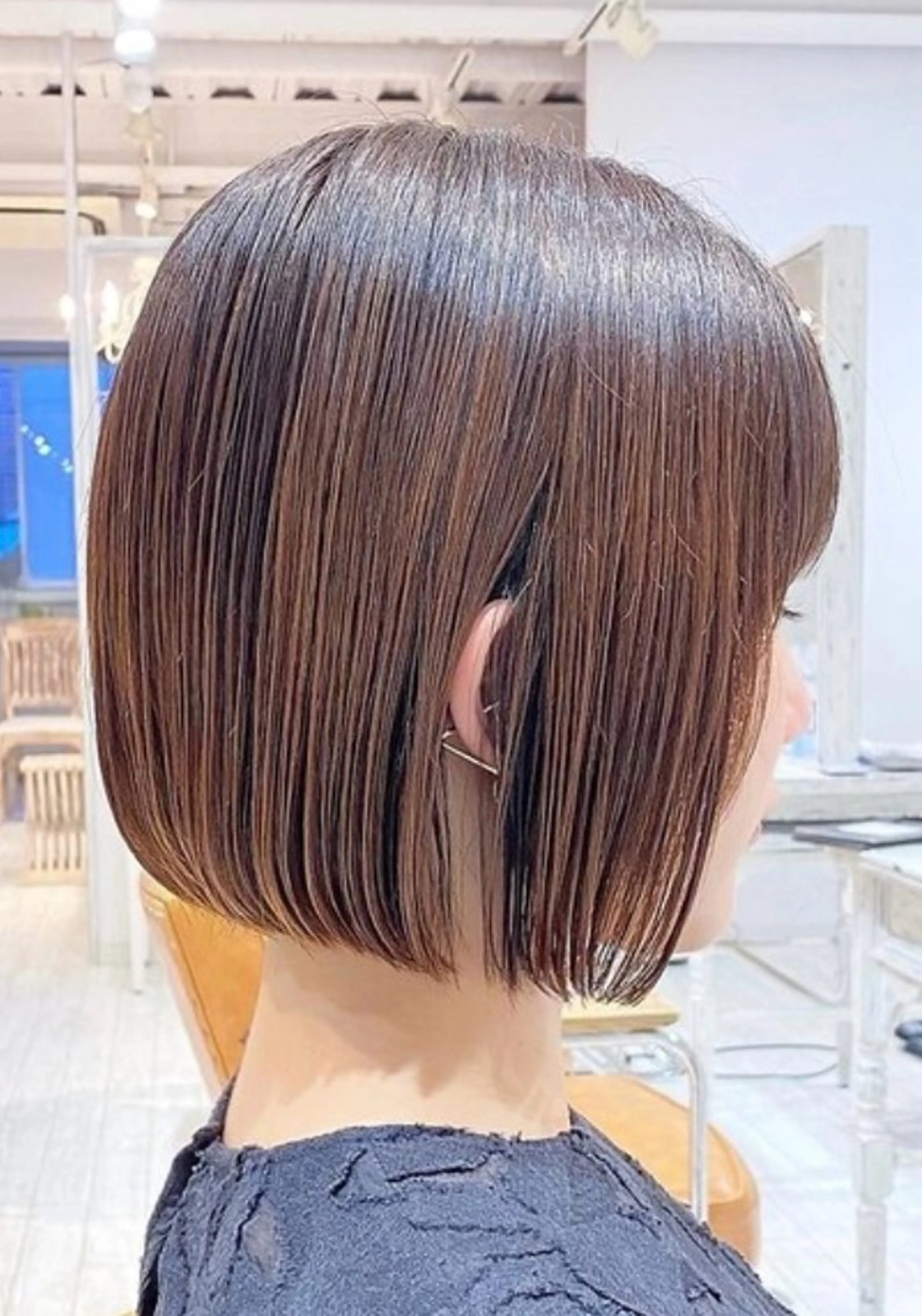 ショート 岩崎 美帆のヘアスタイル