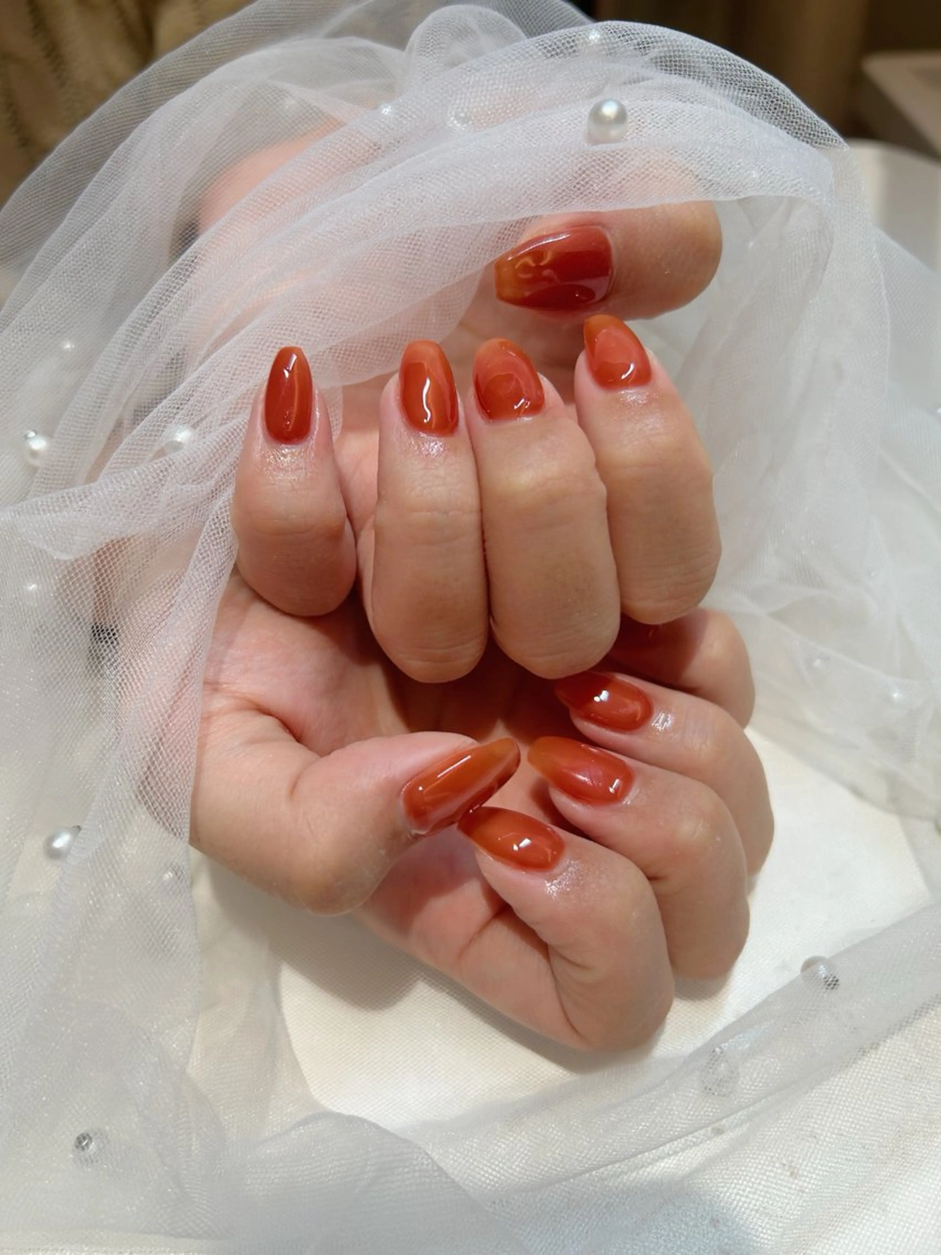 ネイル ハンドネイル マグネット/心斎橋 カレラのネイルデザイン