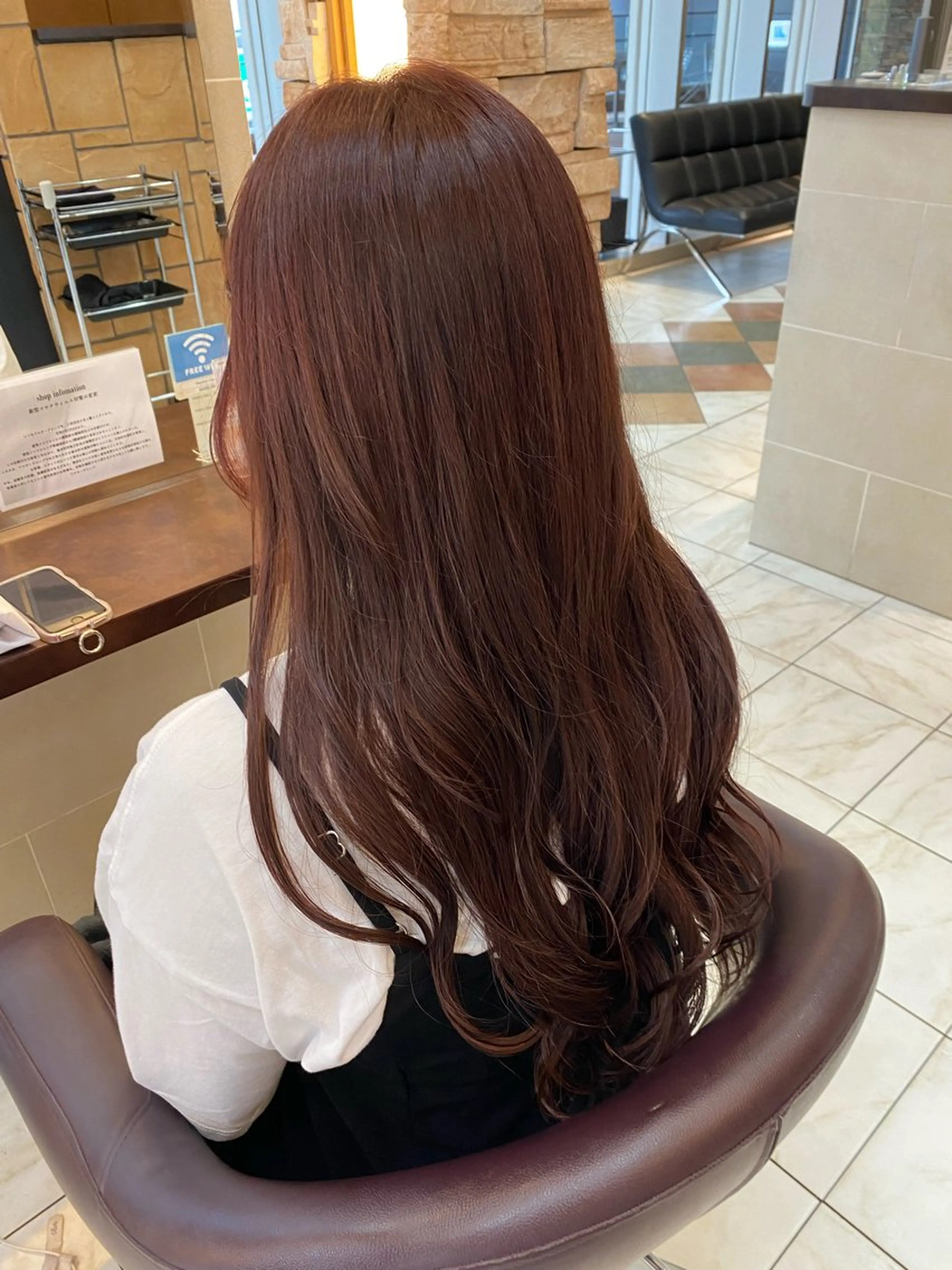 ロング ヘアカラー トリートメント 🐰ツヤ感カラー🐰 ななこのヘアスタイル