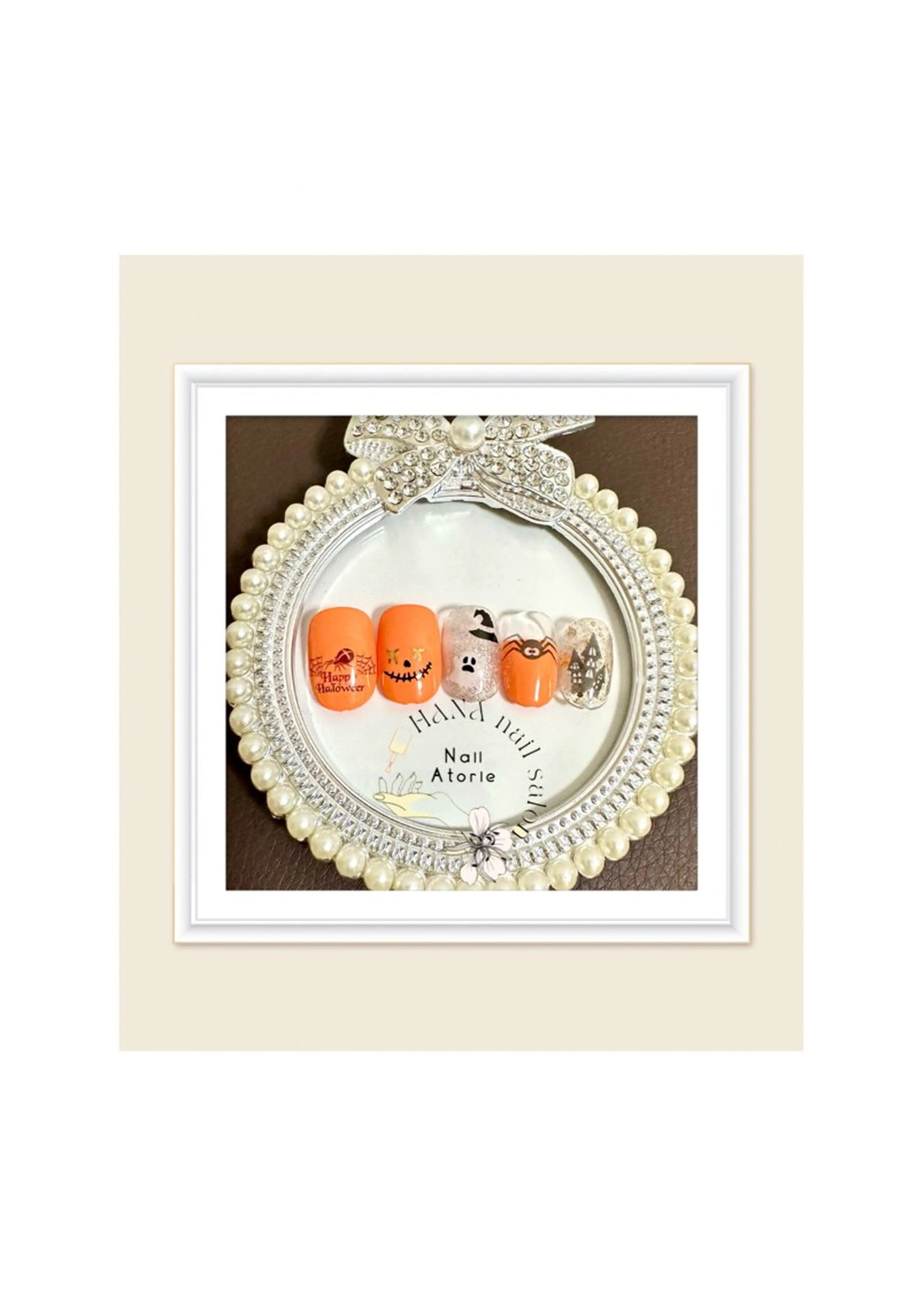 ネイル ハロウィン ハンドネイル HaNA 　nail salonのネイルデザイン
