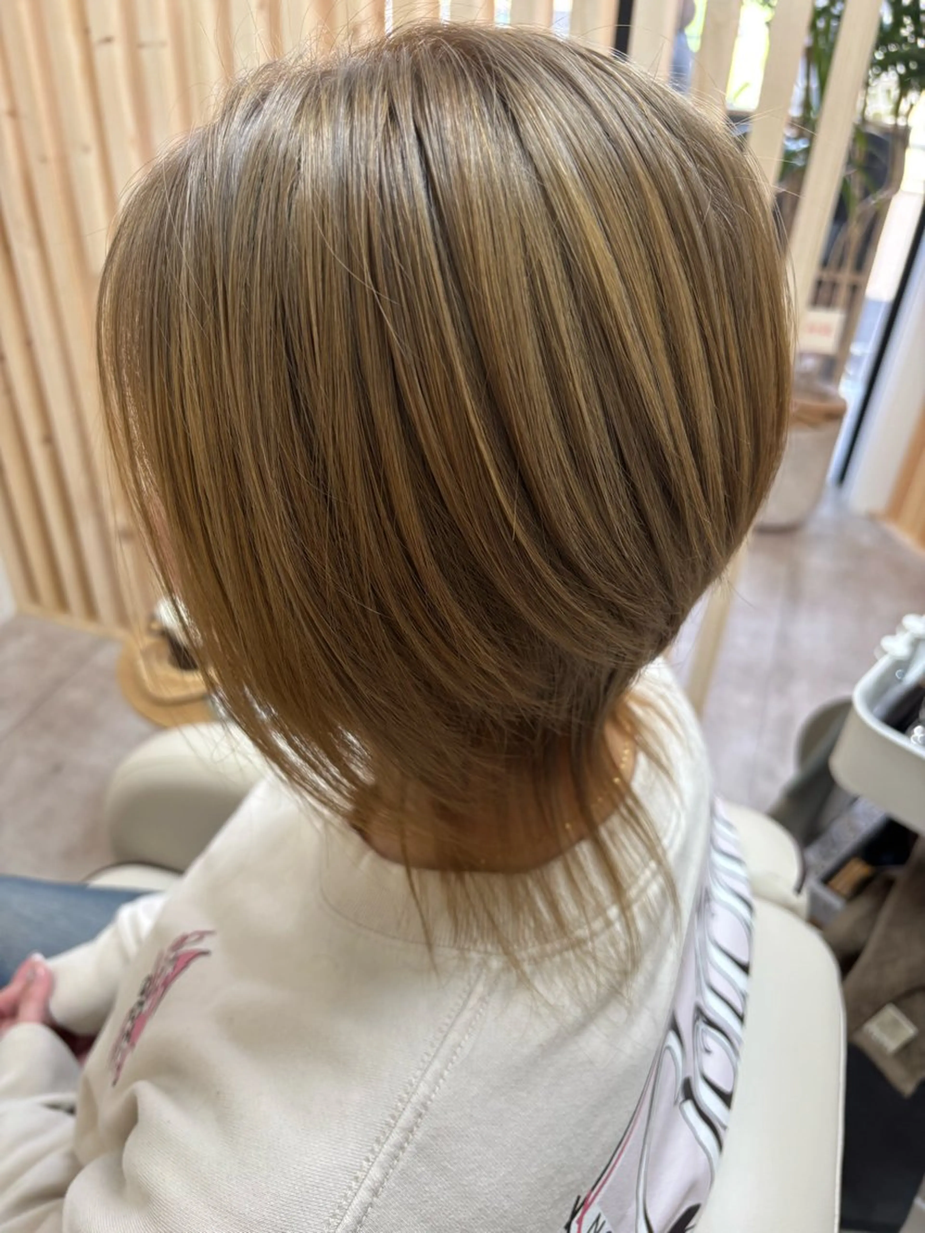 ミディアム カラー ヘアカラー トリートメント hair salon Garance所属・akane/大和田 駅/ Garanceのヘアスタイル